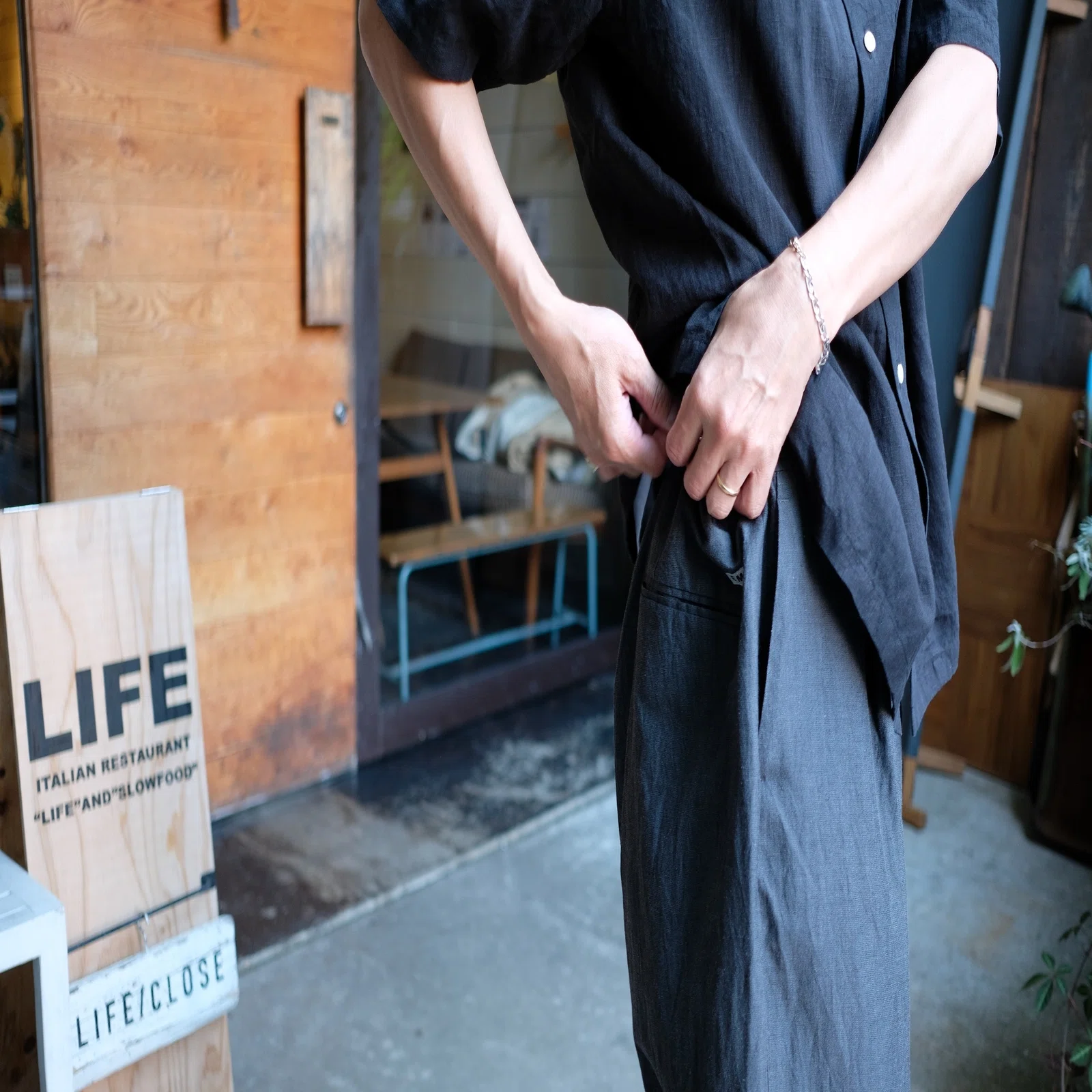 ENDS and MEANS ”Trad Easy Trousers”｜james_web maru