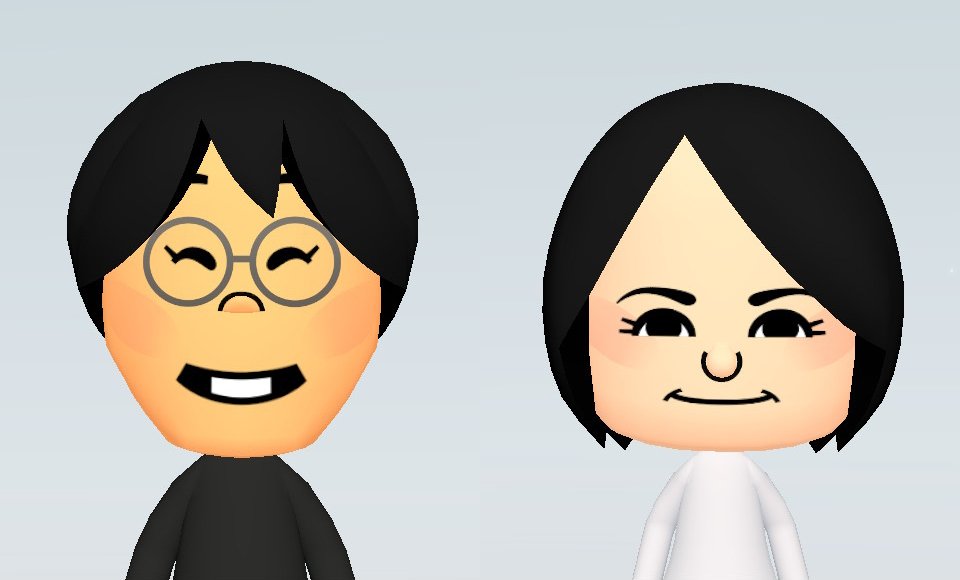 ゆるプレイ日記）蛙亭さんのMii（似顔絵）｜ソエジマケイタ