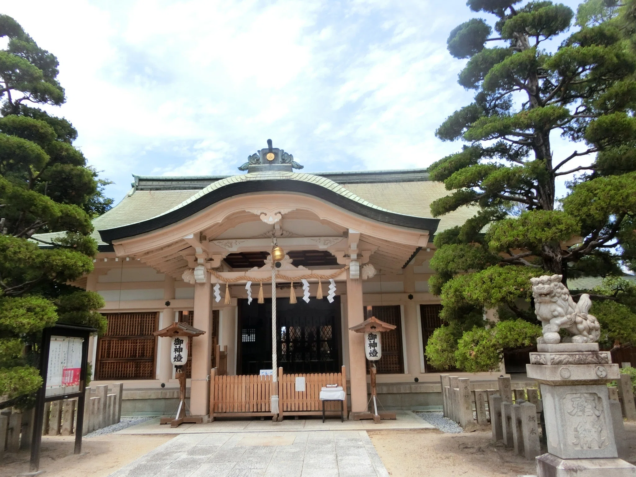 狛虎が阪神タイガース聖地?「大江神社」四天王寺七宮のうち四宮が集結