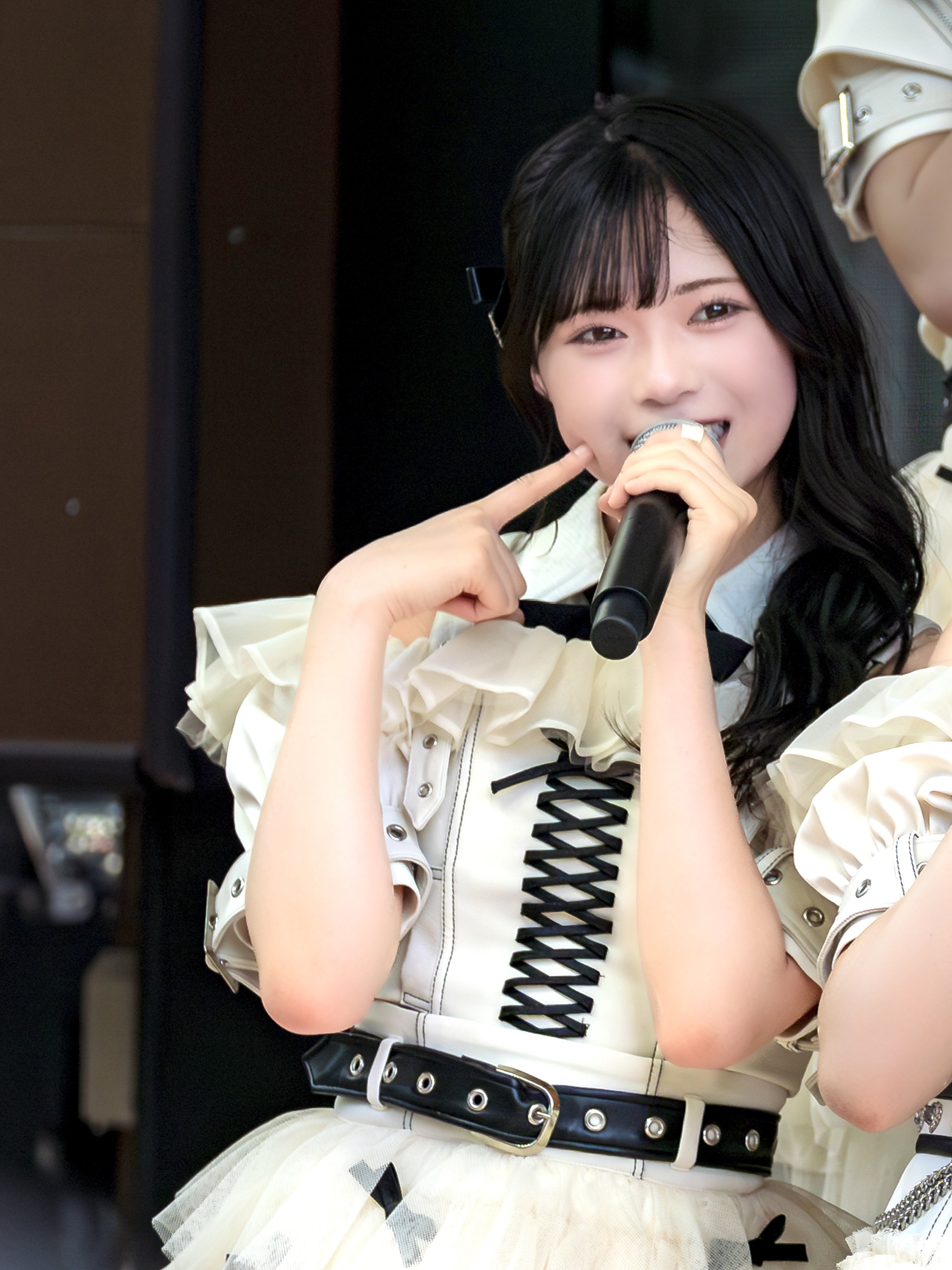 ≒JOY ニアジョイ 生写真 市原愛弓 直筆 体育館ディスコ 2024 2024/6/15 ≒JOY 1stシングル『体育館ディスコ』発売記念
