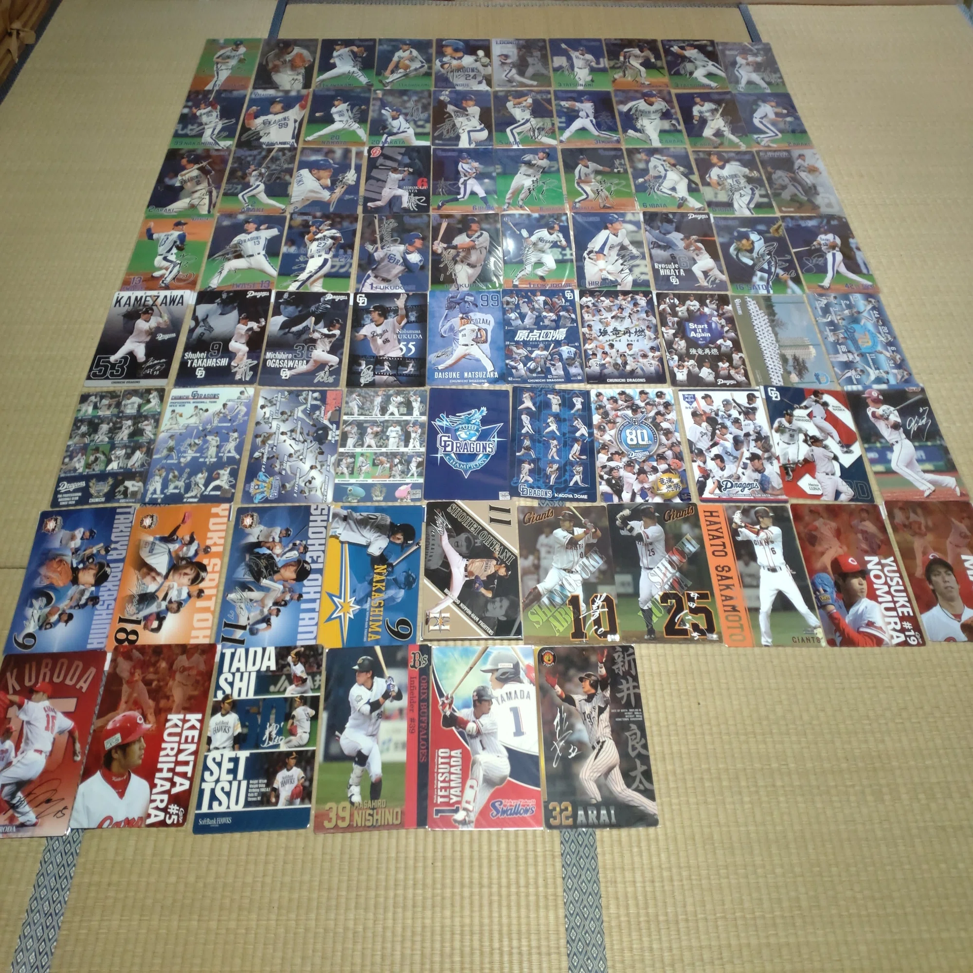 私のコレクション～プロ野球下敷きコレクション～｜三輪浩朔(みわこう 