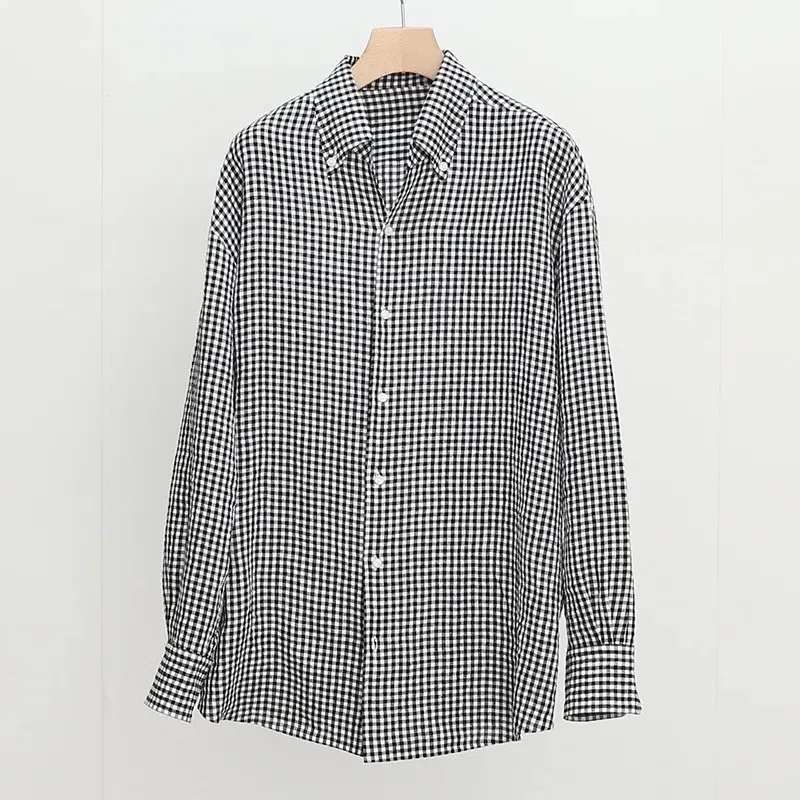 ラスト1点になりました！【cale】WATER TWIST LINEN SKIPPER B/D SHIRT 