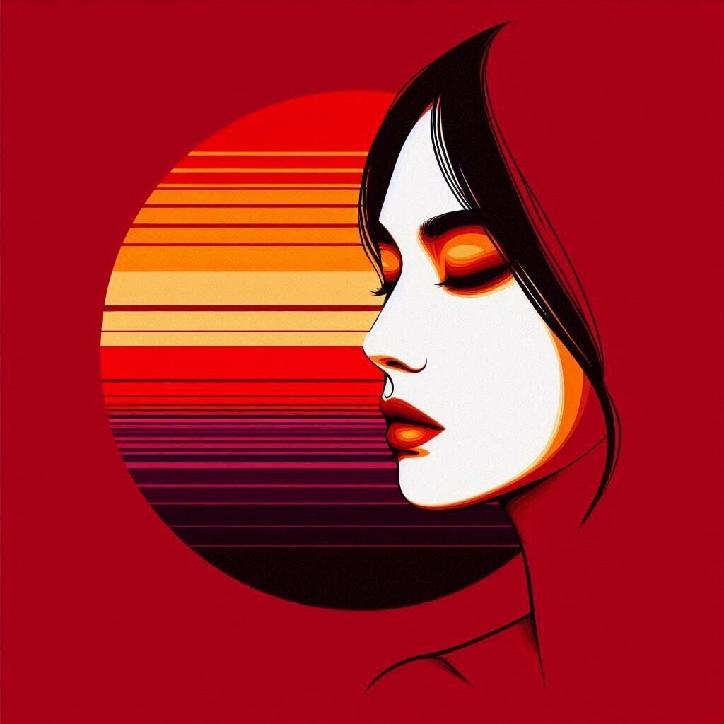 情熱の地平線 - AIが描く印象派デジタルアート｜Books Channel