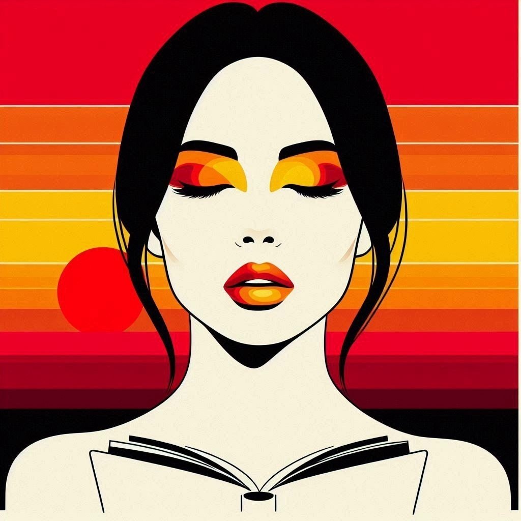 情熱の地平線 - AIが描く印象派デジタルアート｜Books Channel