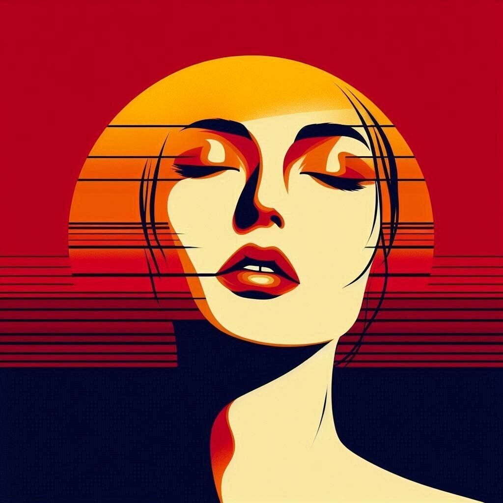 情熱の地平線 - AIが描く印象派デジタルアート｜Books Channel