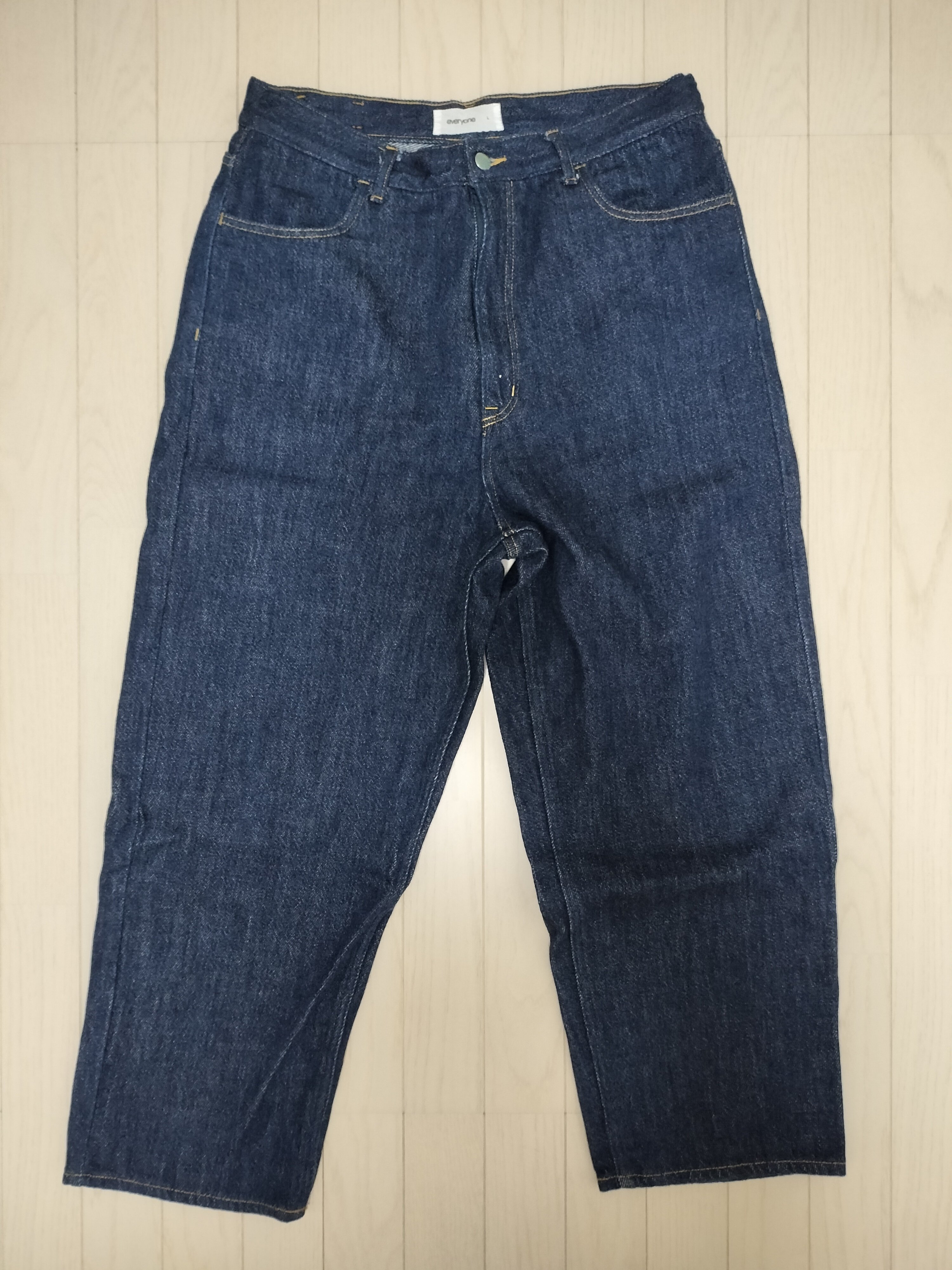 everyone soft denim pants INDIGO XLサイズ｜everyone soft denim