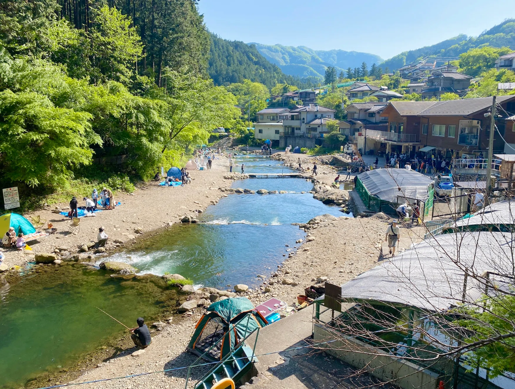 秋川 国際 マス 釣り場
