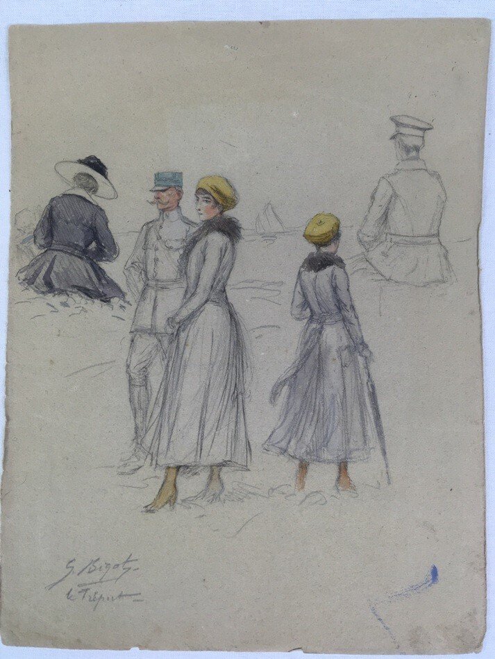 明治期日本の風刺画家が描いたフランスの風景画｜極東書店