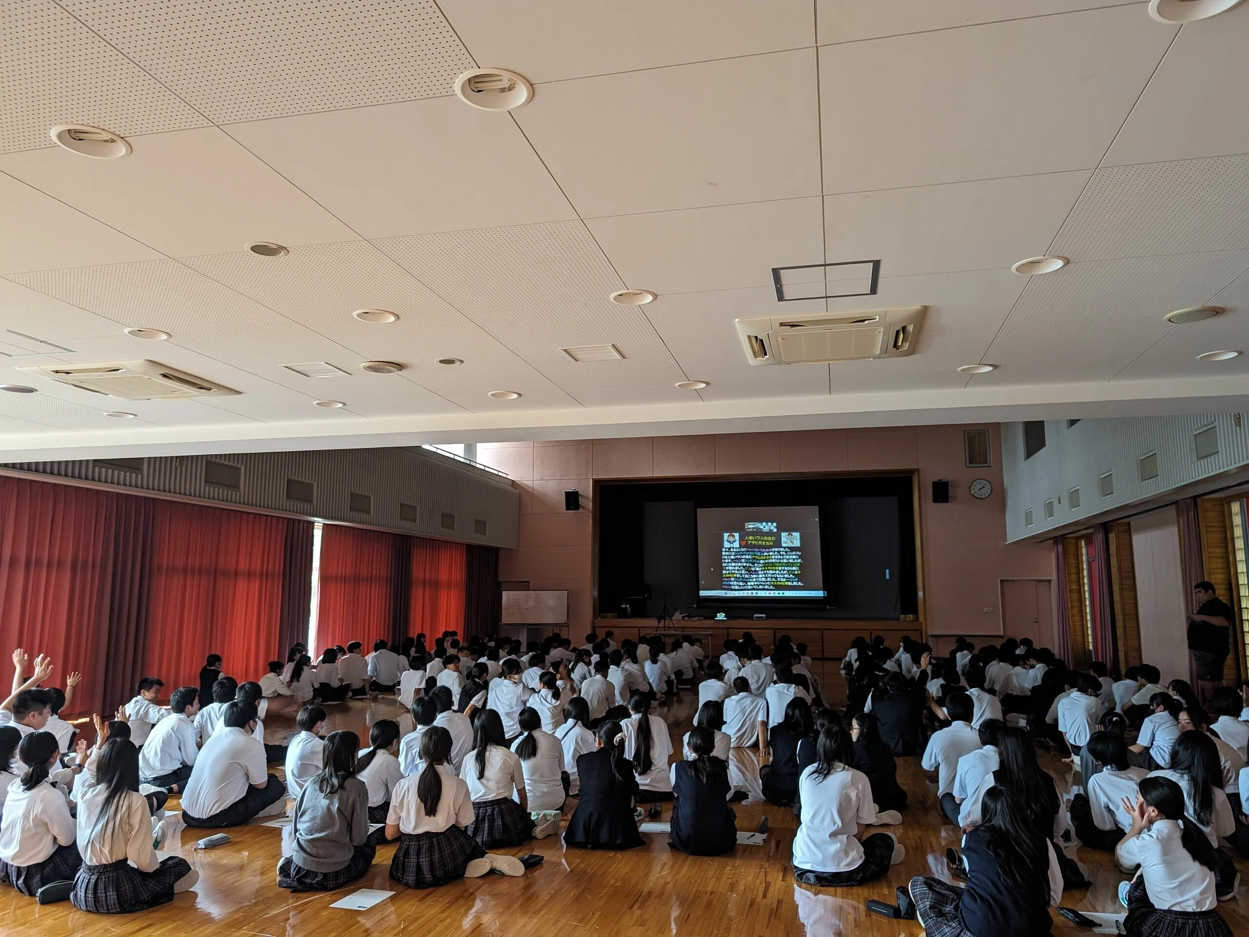命の健康教育 昭和大学上田先生の講演｜旭丘高等学校
