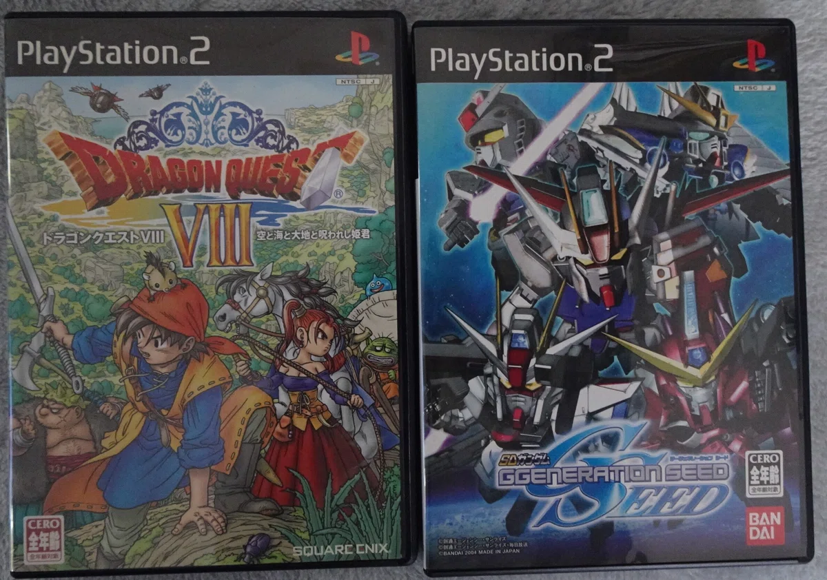 久しぶりにPS2（プレイステーション2）を買ってきてゲームをプレイして 