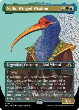 有翼の叡智、ナドゥ　統率者　edh 有翼の叡智、ナドゥ (Nadu, Winged Wisdom) · Modern Horizons 3