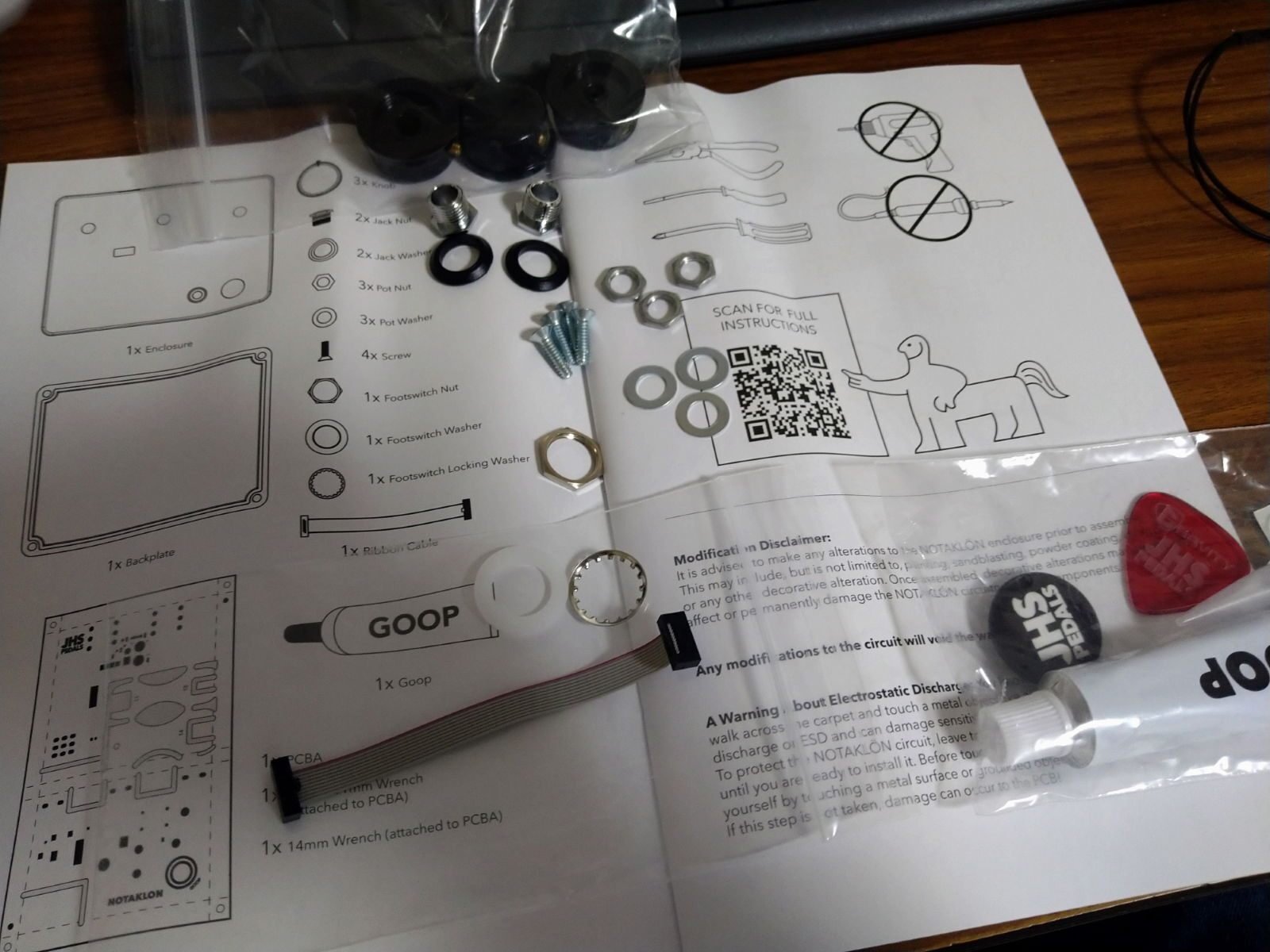 JHS PEDALS NOTAKLÖN製作記①｜しんちゃん