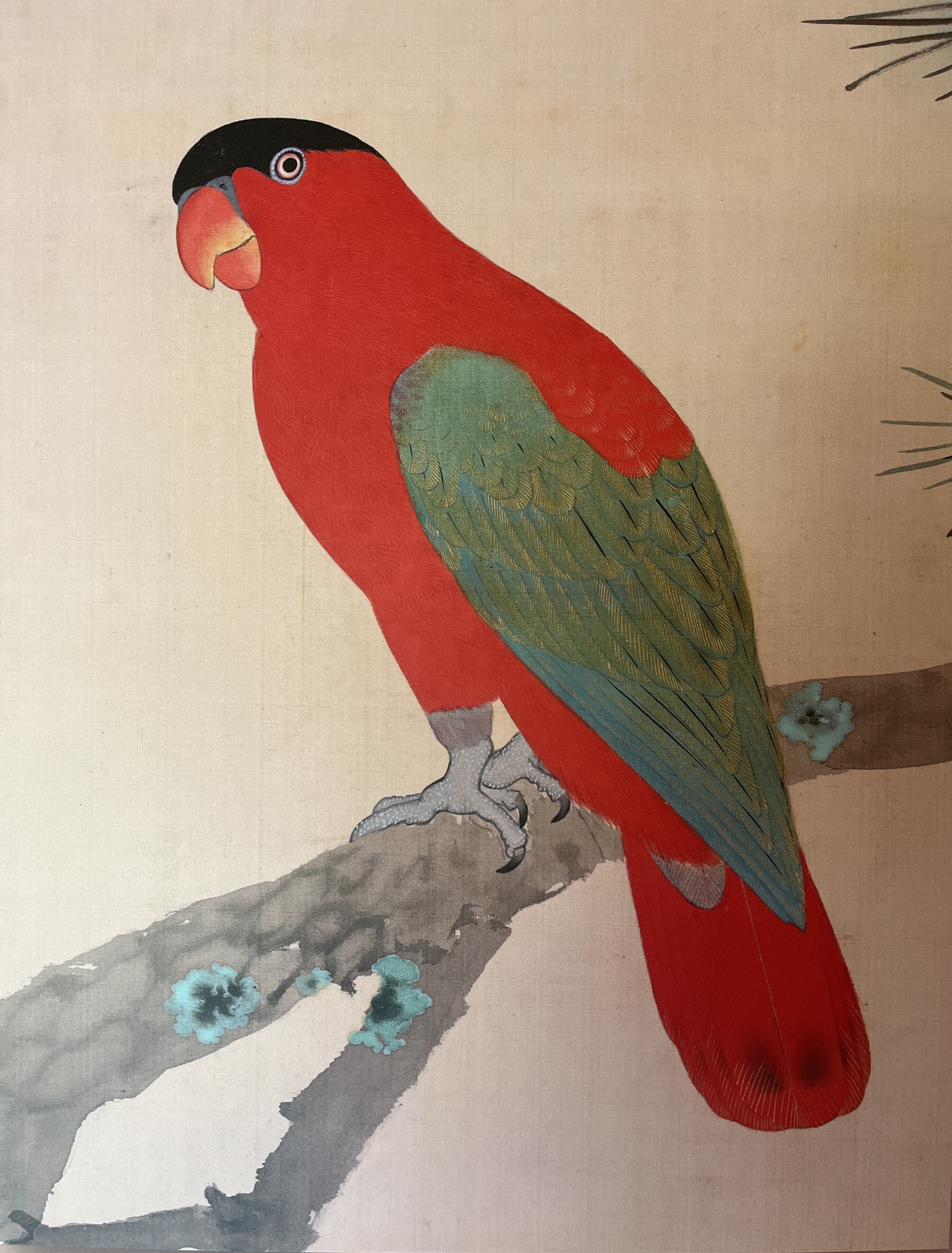 絵画 久保 博考 【新緑の美術館】 きびしかっ