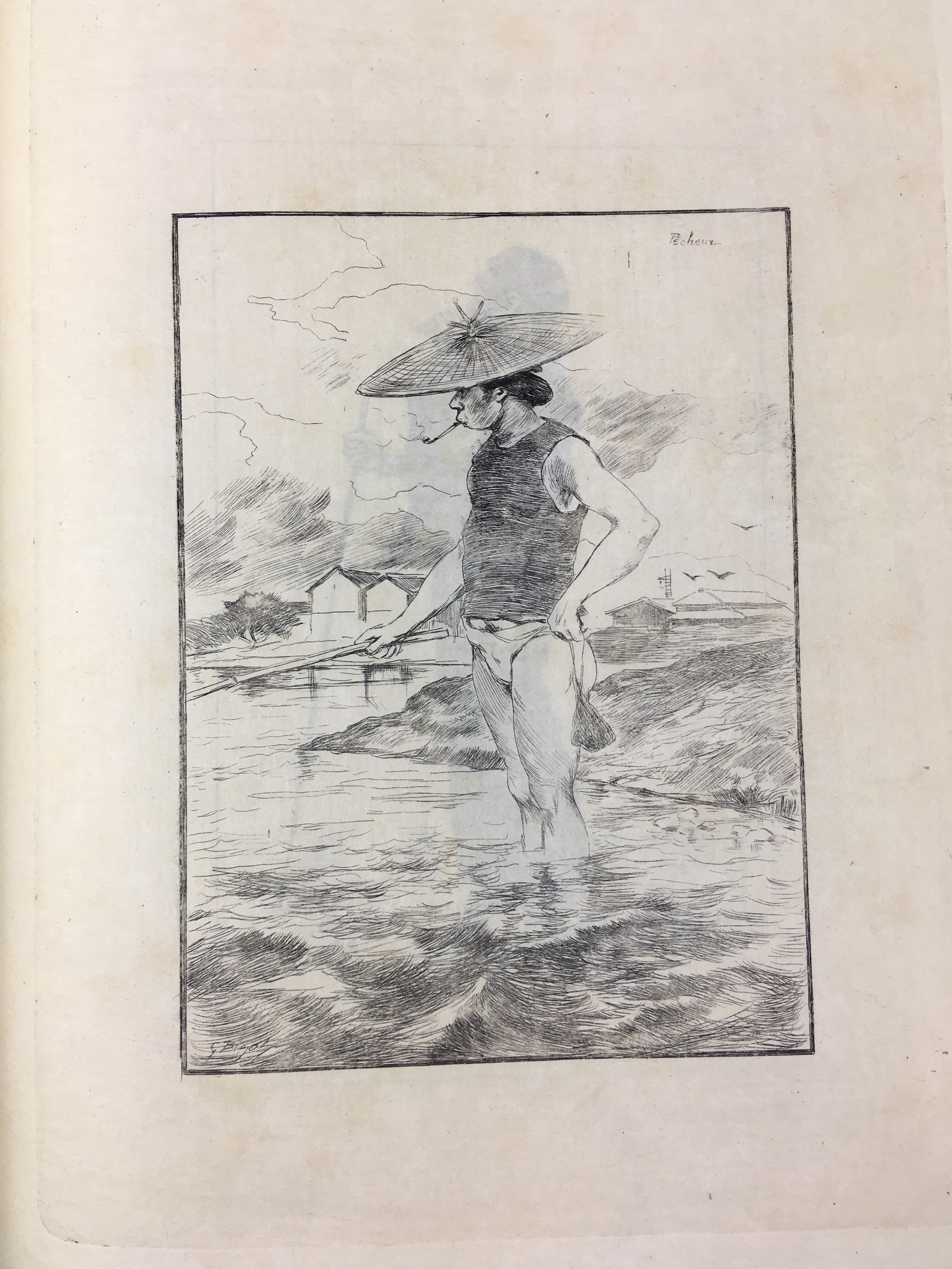 明治期日本の風刺画家ビゴーの四冊目のエッチング画集｜極東書店