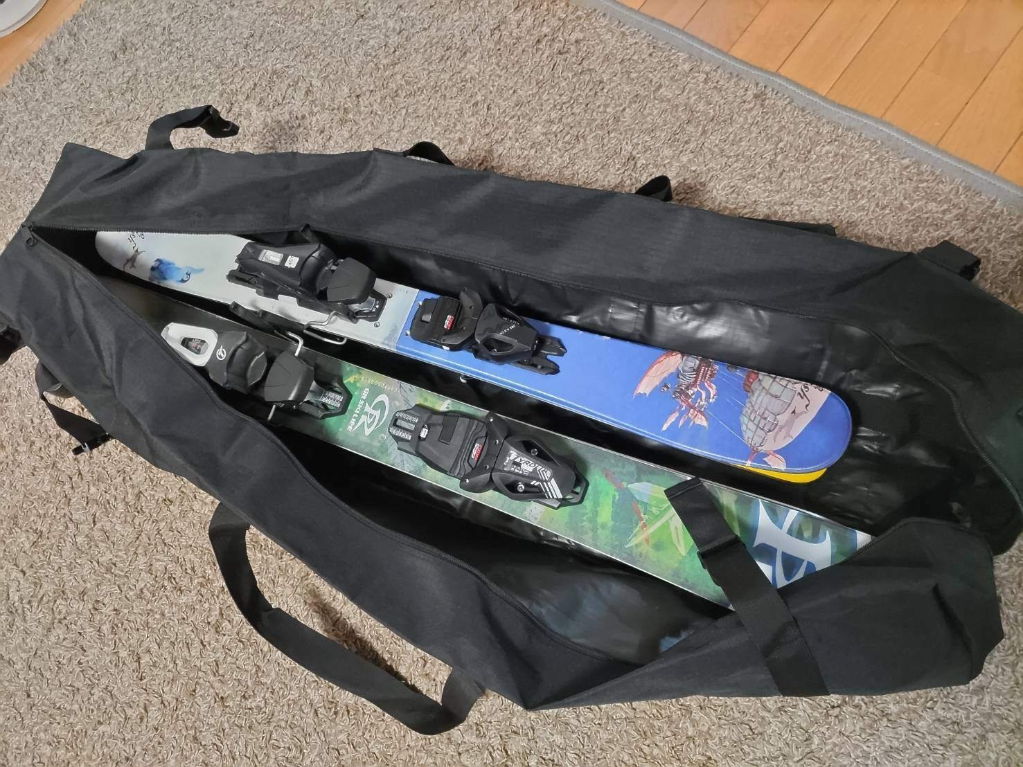 SAlONONスキー、スノーボードキャリーバッグ SAlONONスキー、スノーボードキャリーバッグ