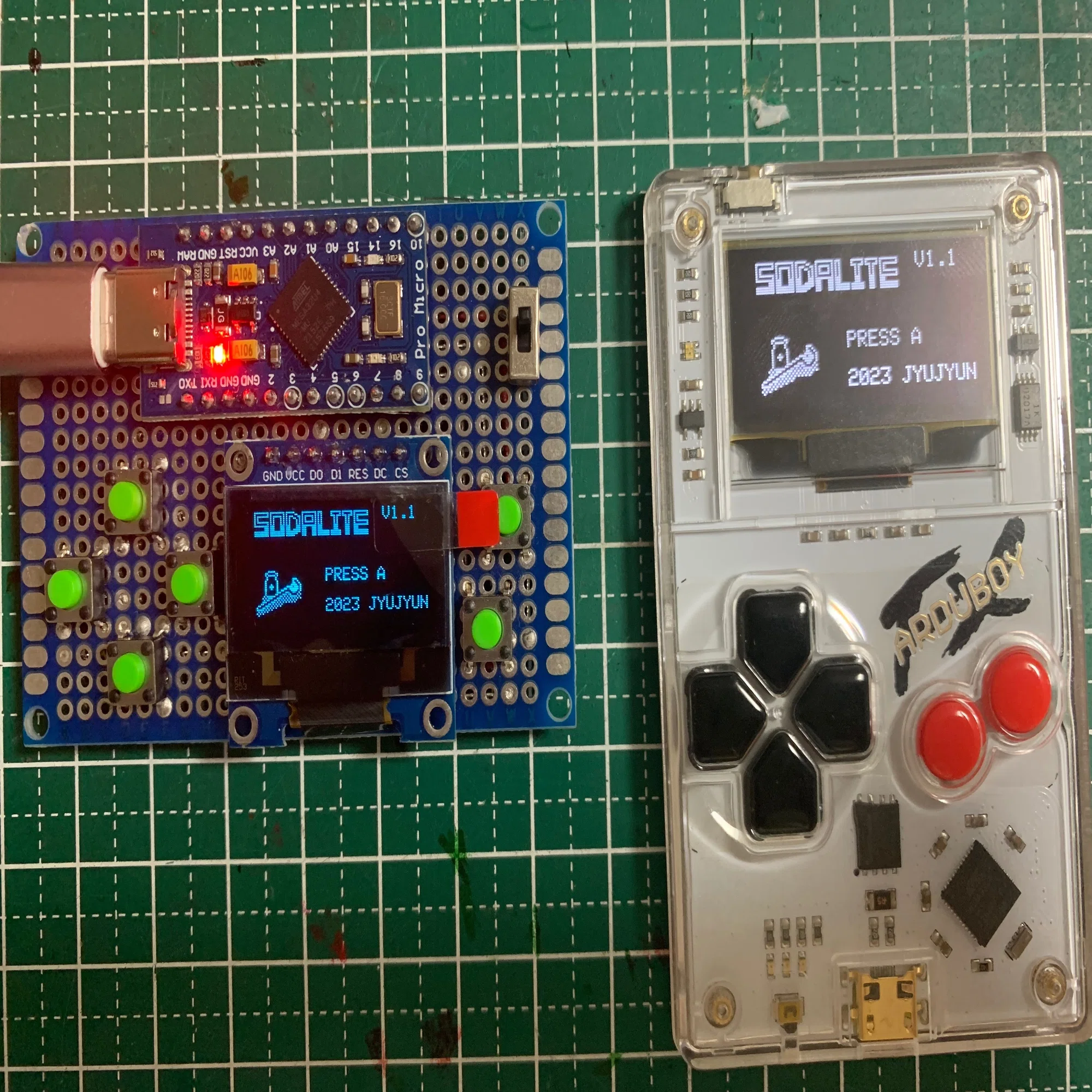 ピン変更なし]Arduboyを自作しよう｜jyujyun