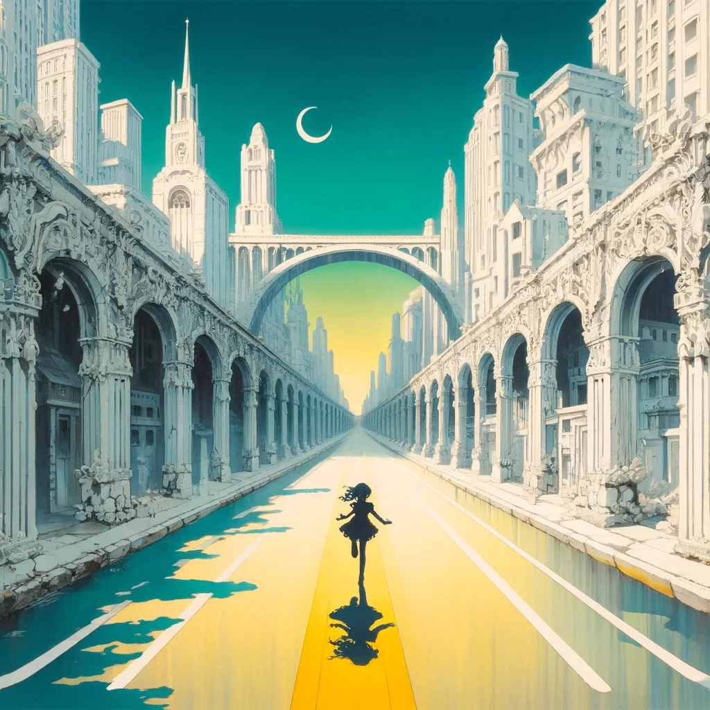 DALL-E3・デ・キリコ｜Nyori