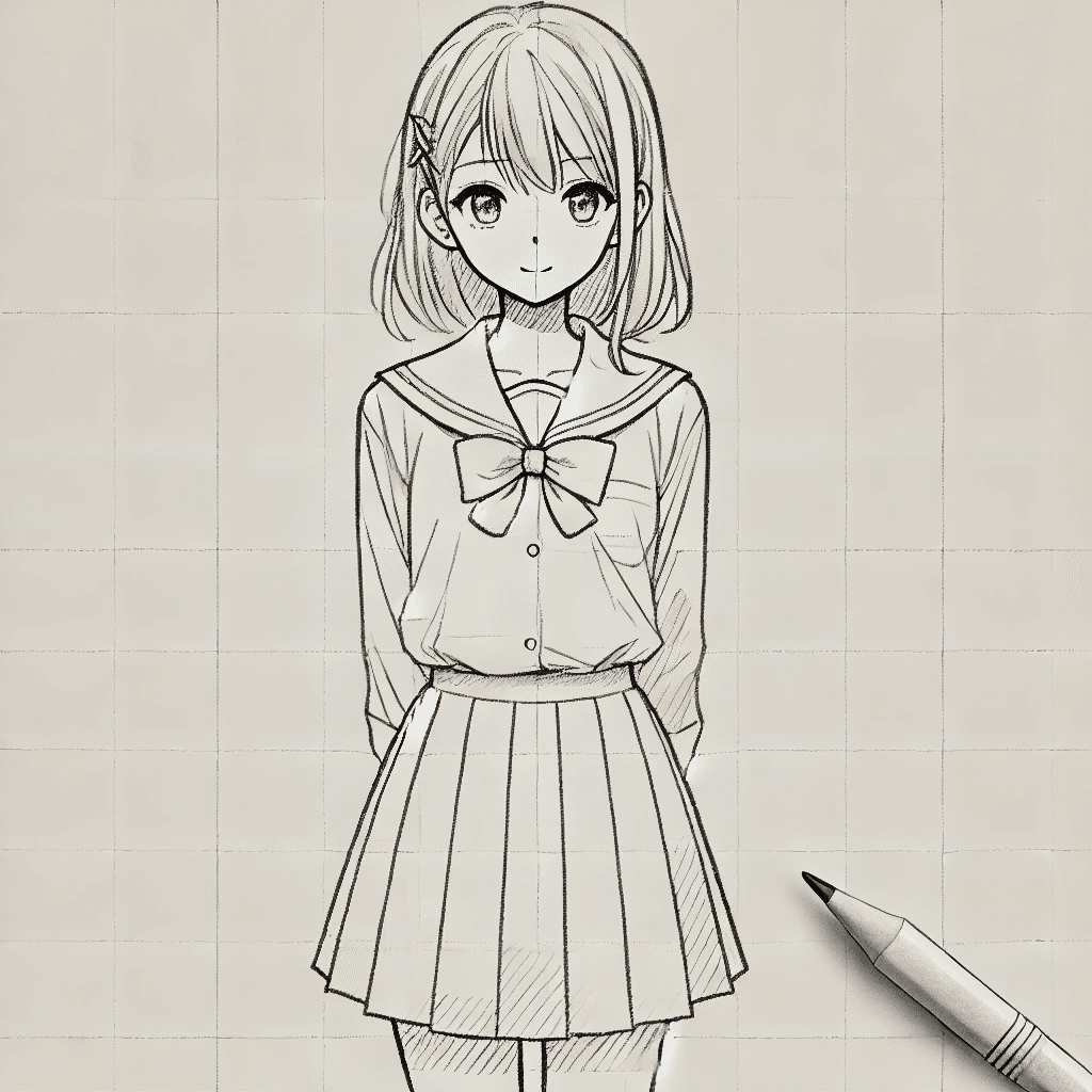 画像生成AIで「白い紙に鉛筆画」の実験をしましょう｜yoshino