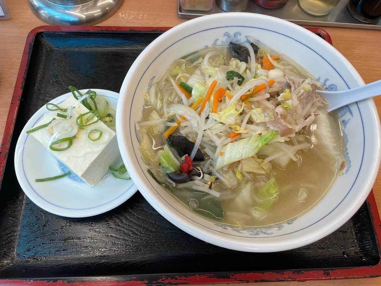 色んなチェーン店のタンメン‼️