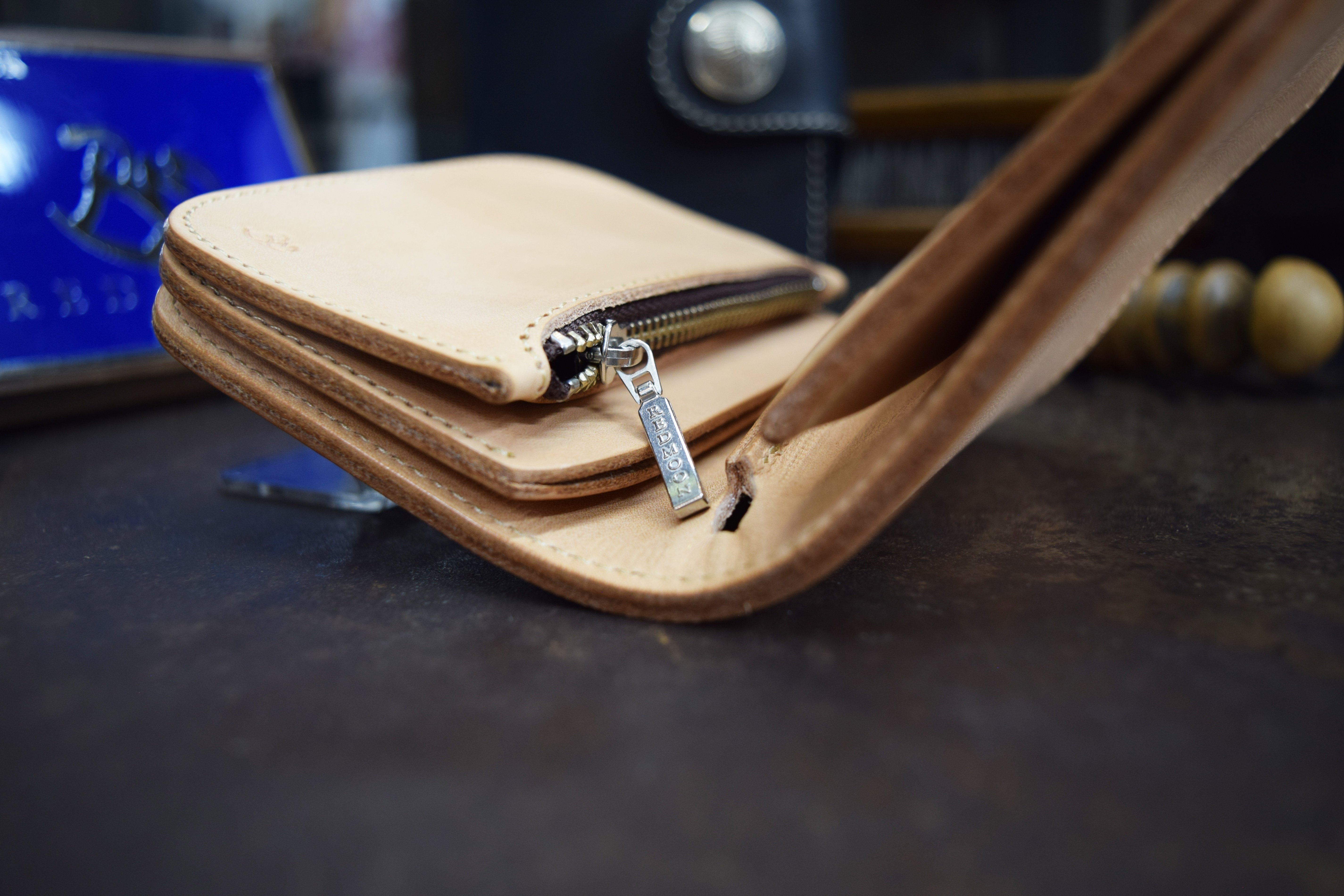 RED MOON レザー財布 1993年製 RED MOONの名作｜革キチ