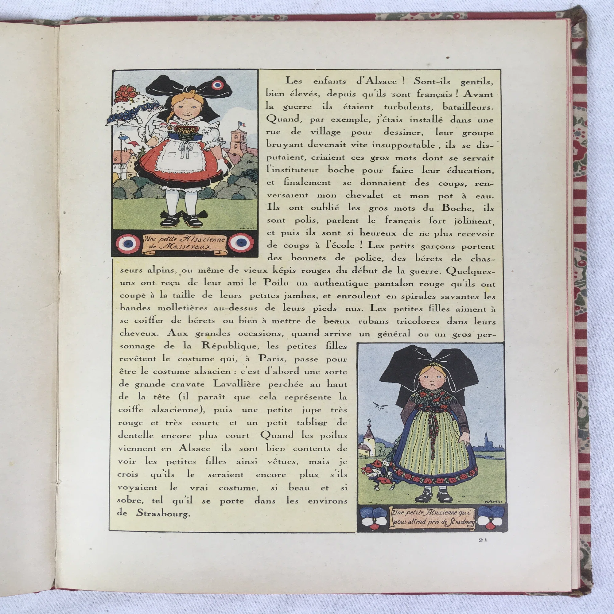 アルザスに対する対独復讐を正当化した芸術絵本｜極東書店
