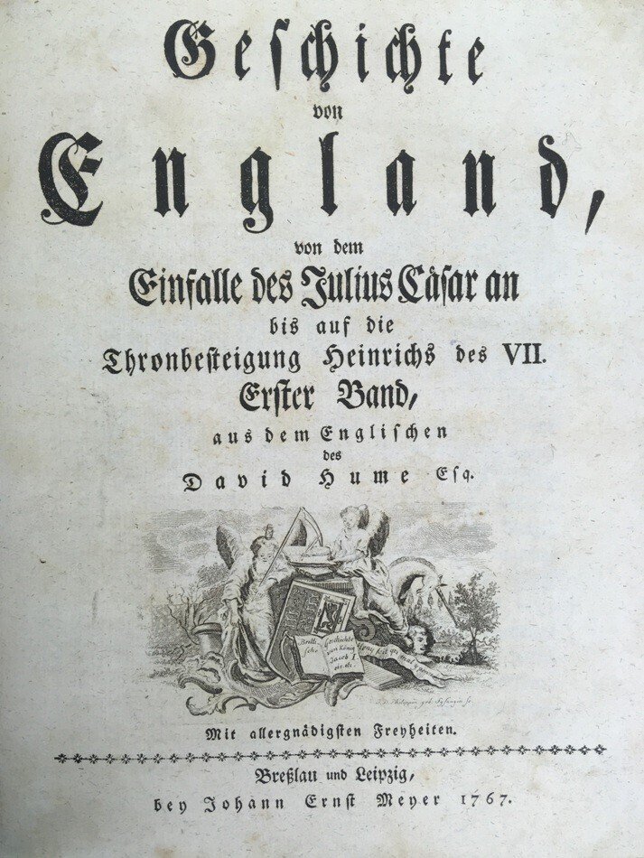 ヨーロッパにおいてヒュームの名前を一躍有名にした歴史書｜極東書店