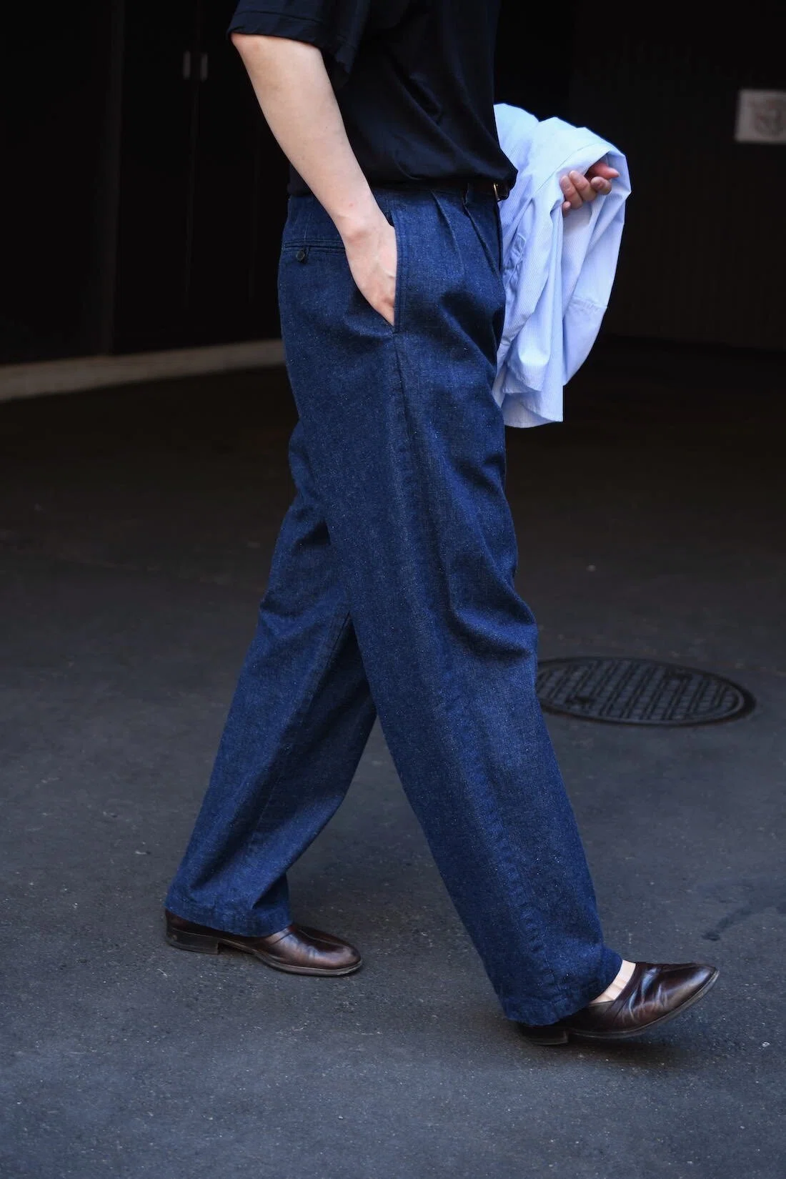 A.PRESSE - Type.1 Denim Trousers｜nariwai no Gamao