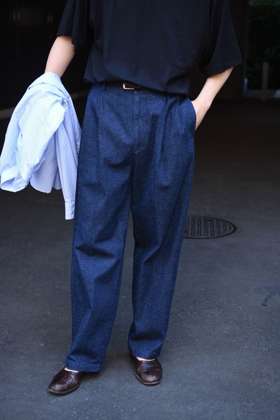 A.PRESSE - Type.1 Denim Trousers｜nariwai no Gamao 