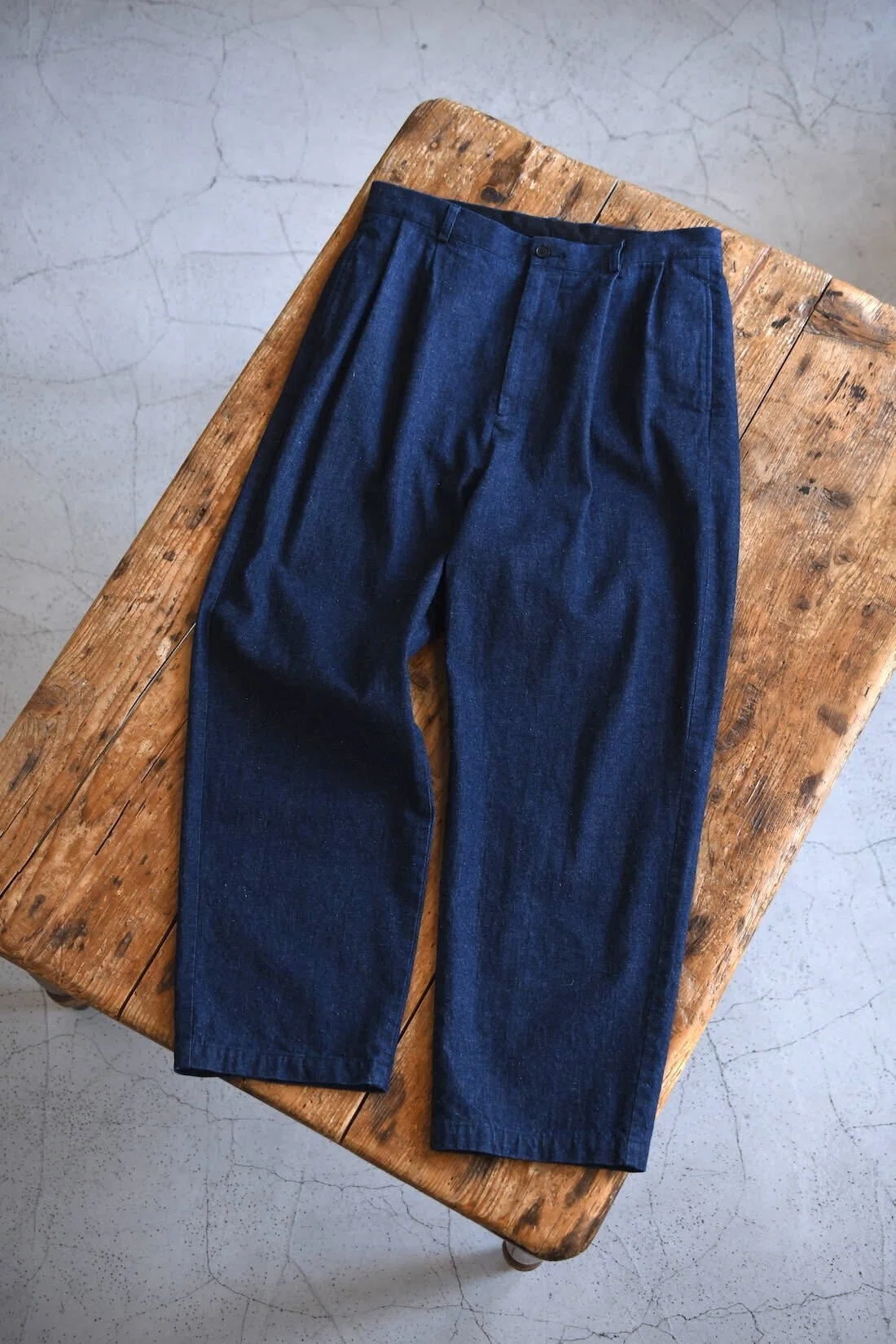 A.PRESSE - Type.1 Denim Trousers｜nariwai no Gamao