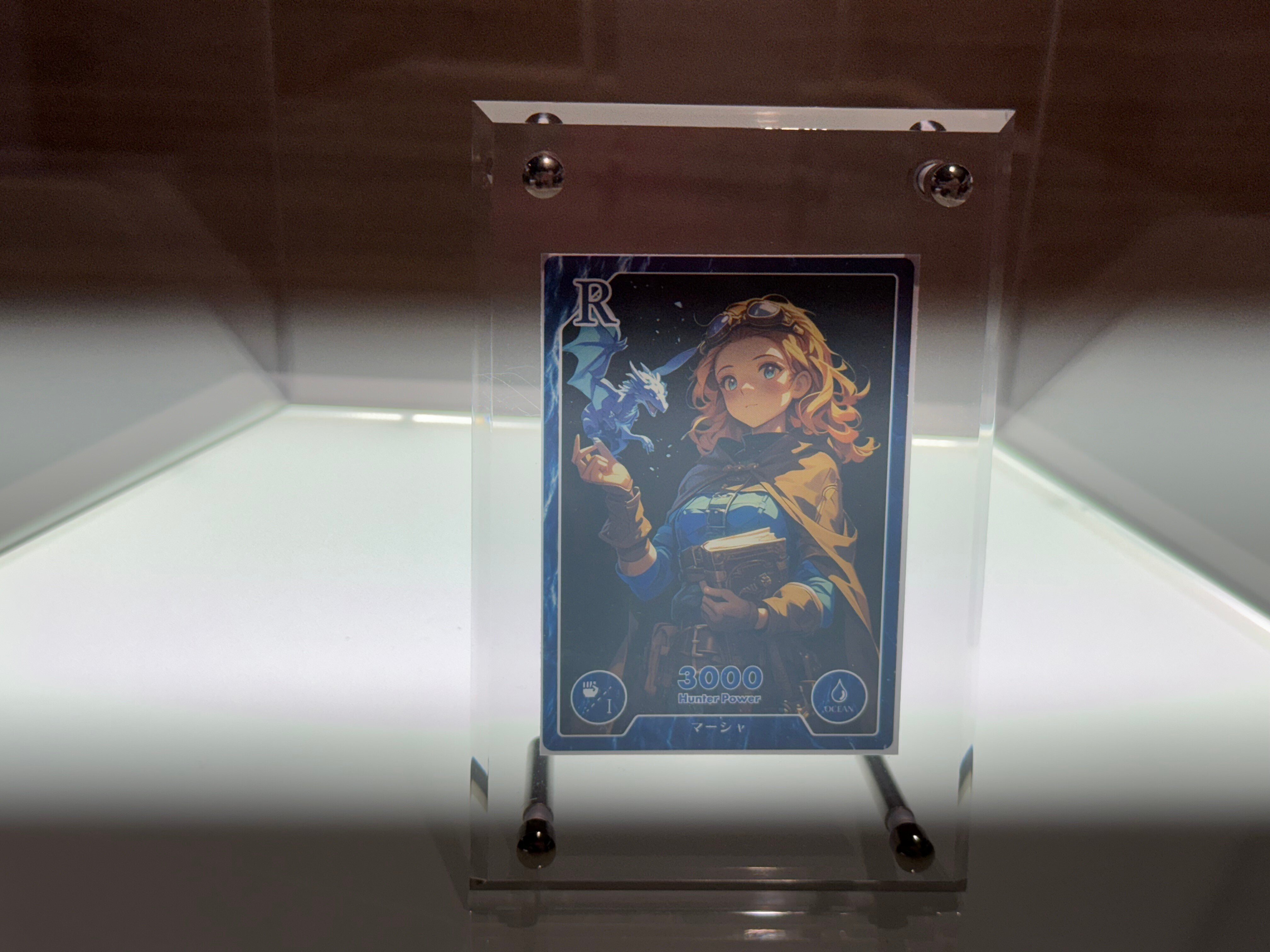 NFT ニューパワー　19-Z 美品　希少 ZEXAVERSE TOKYOでNFT宝探し「トレクーハンター」の実物カードを