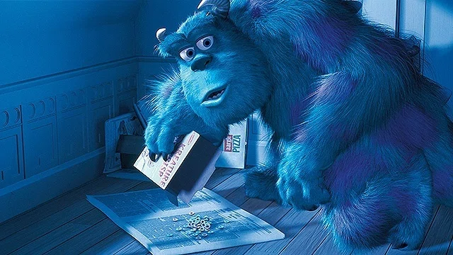 映画『モンスターズ・インク』のワンシーン、サリー