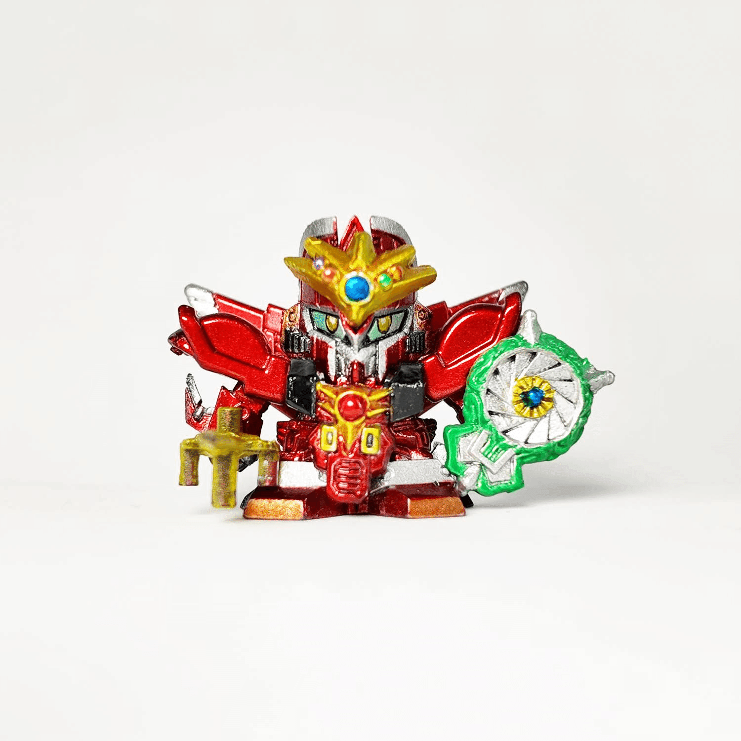 ガン消し　限定ダイキャスト　神秘機兵エルガイヤー　武器セット ガン消し 機甲神エルガイヤーの塗装｜トコトコ