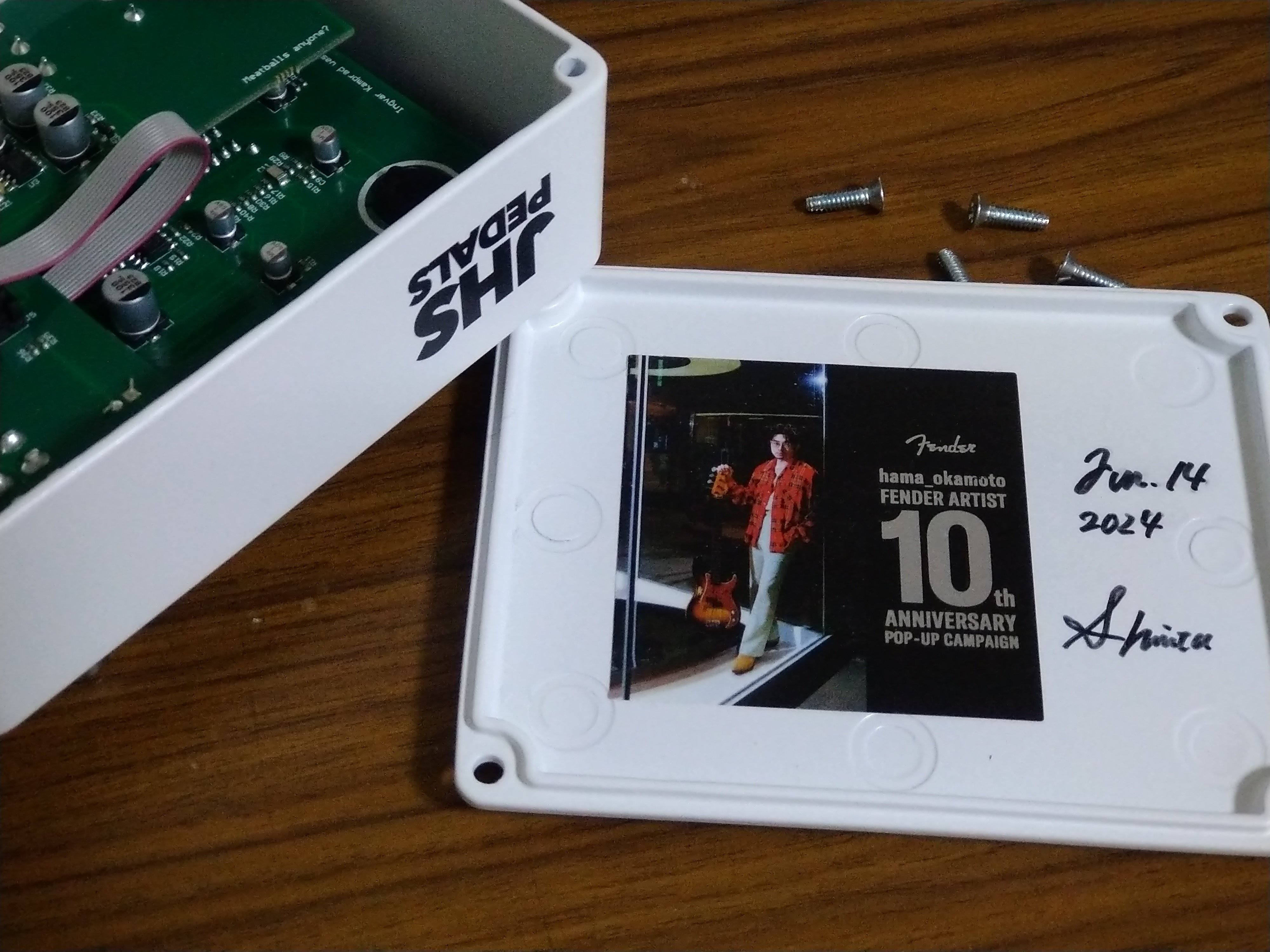 JHS PEDALS NOTAKLÖN製作記④完｜しんちゃん