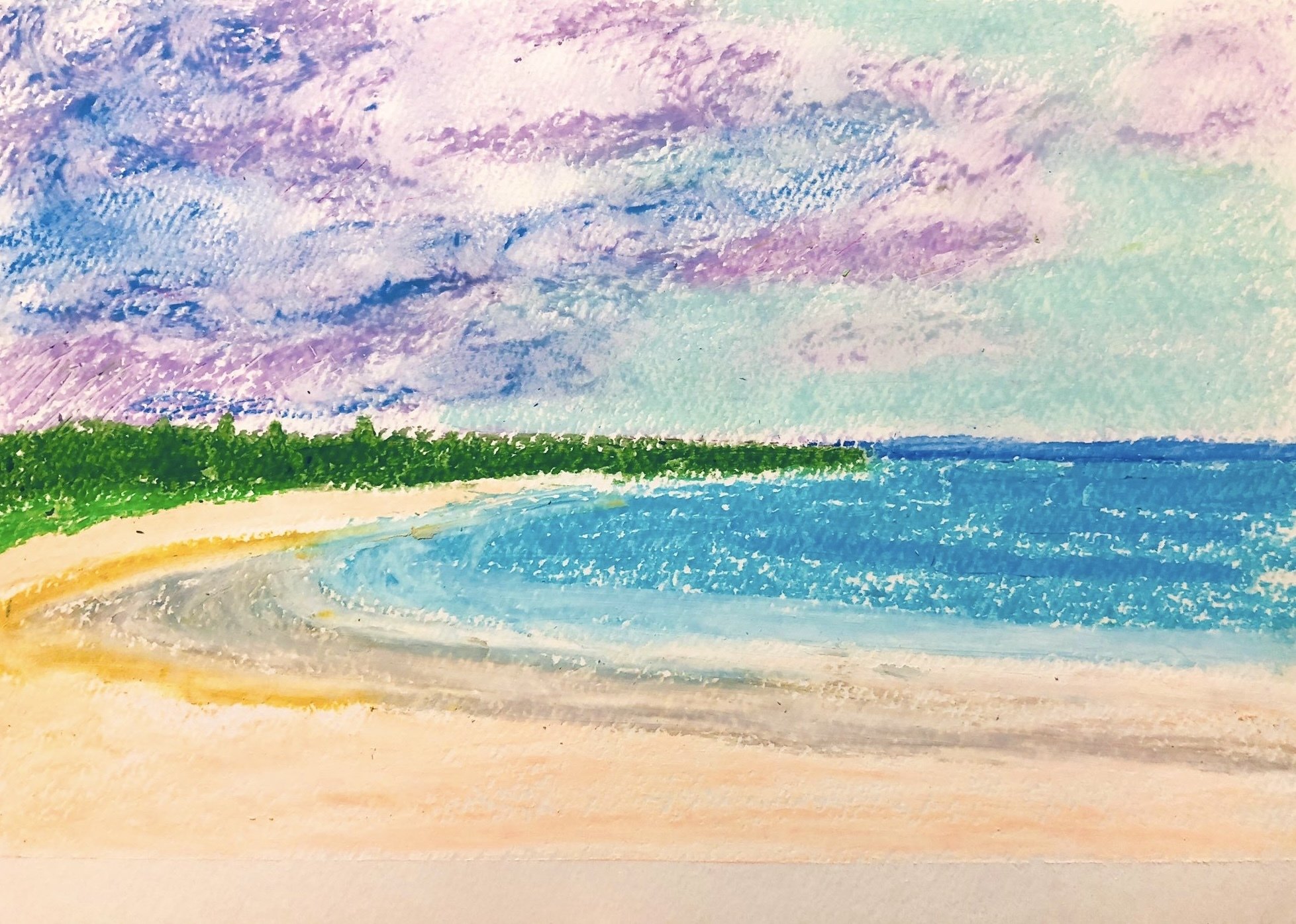 私の描いたパステル画まとめ1 - 絵｜空想だいあぱ案内人kuramaippei｜note