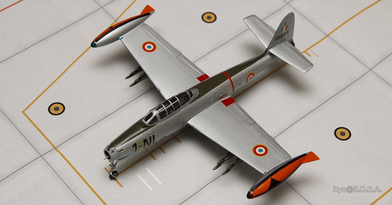 プラモデル製作記 エレール 1/72 F-84G サンダージェット ｜Ryo
