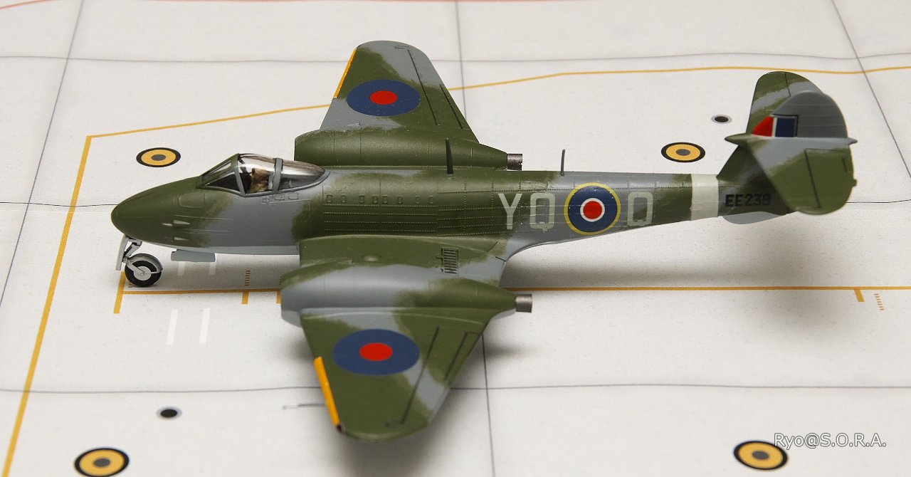 プラモデル製作記 グンゼ・エアフィックス 1/72 グロスター ミーティア