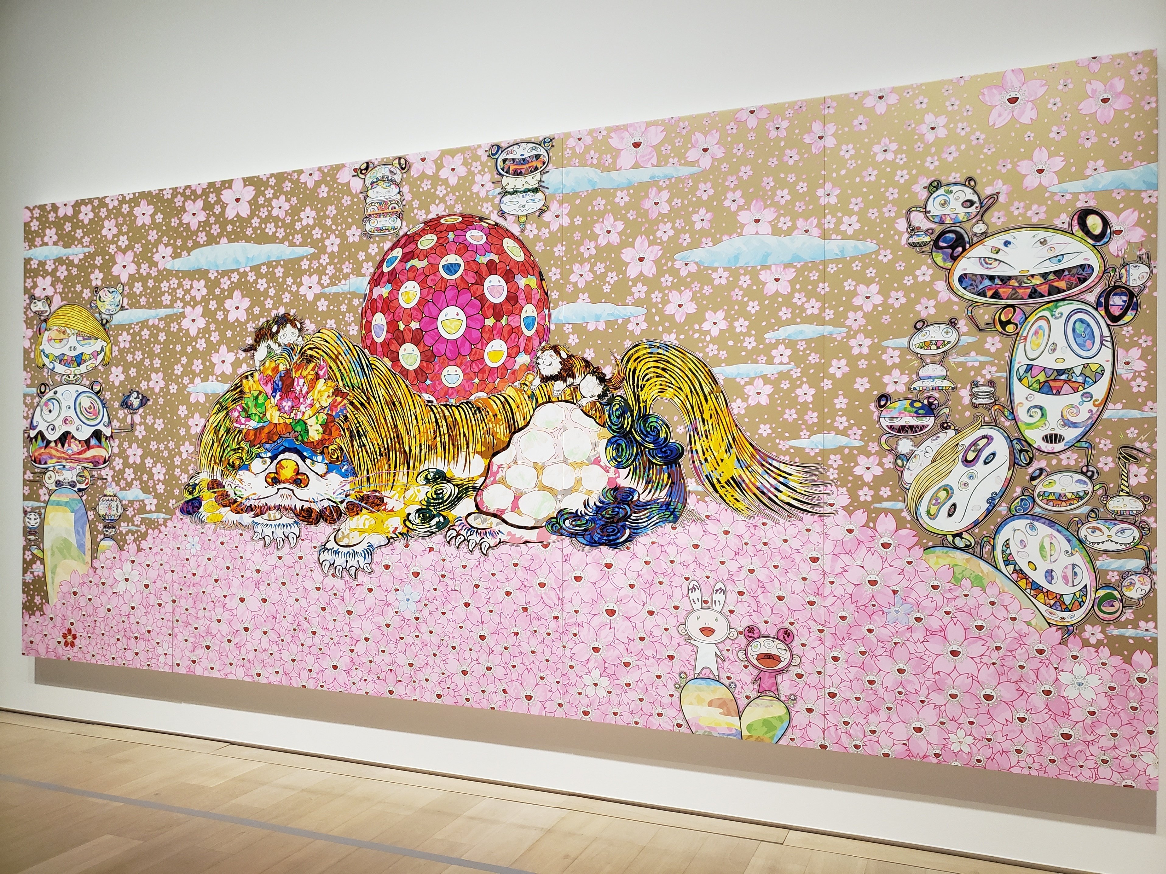 DOB PEARL GOLD WHITE 村上隆 もののけ京都 展覧会 入場特典