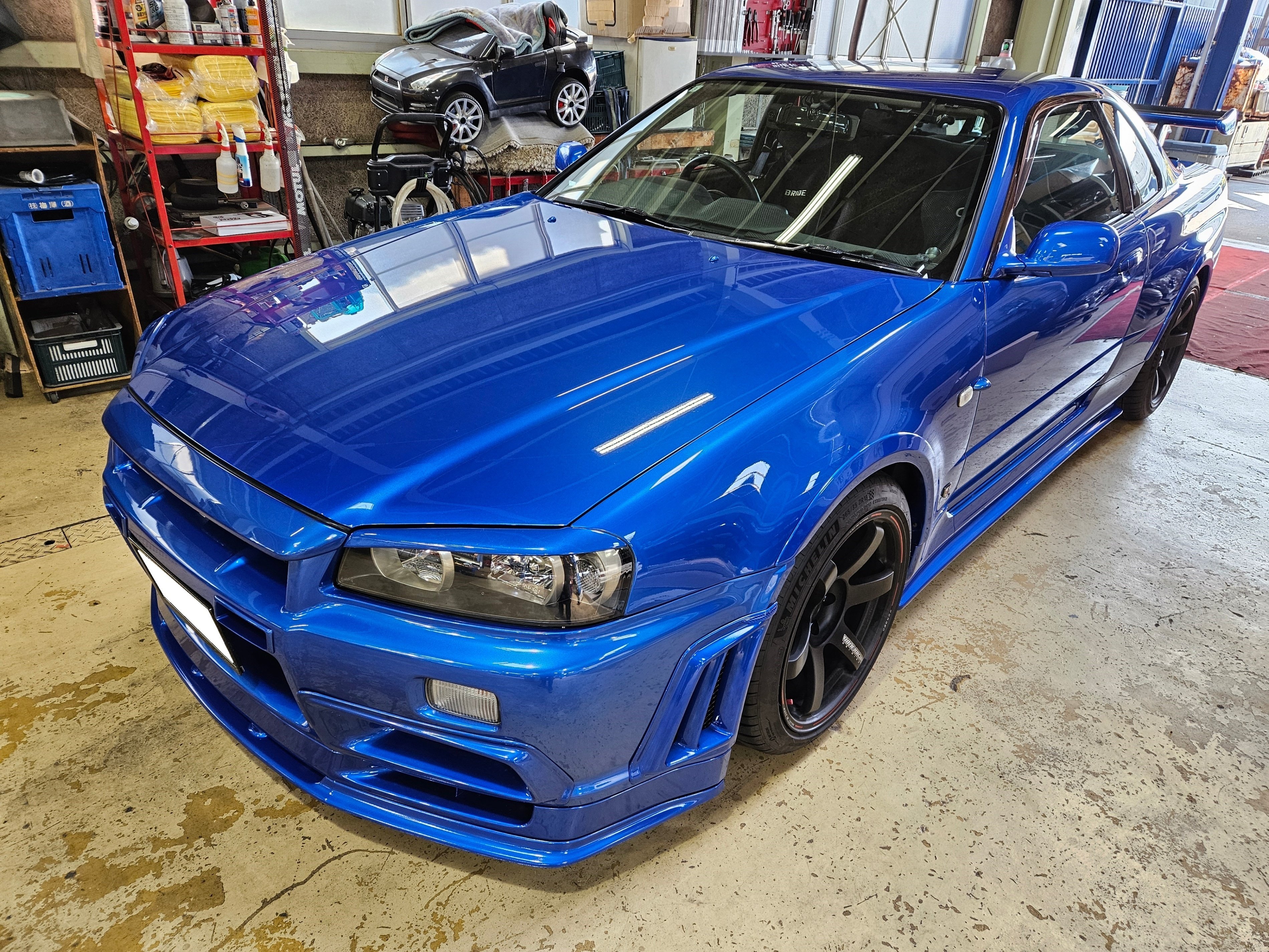 R34ヘッドライトカバー　青色 2025年最新】Yahoo!オークション -r34ヘッドライトカバーの中古