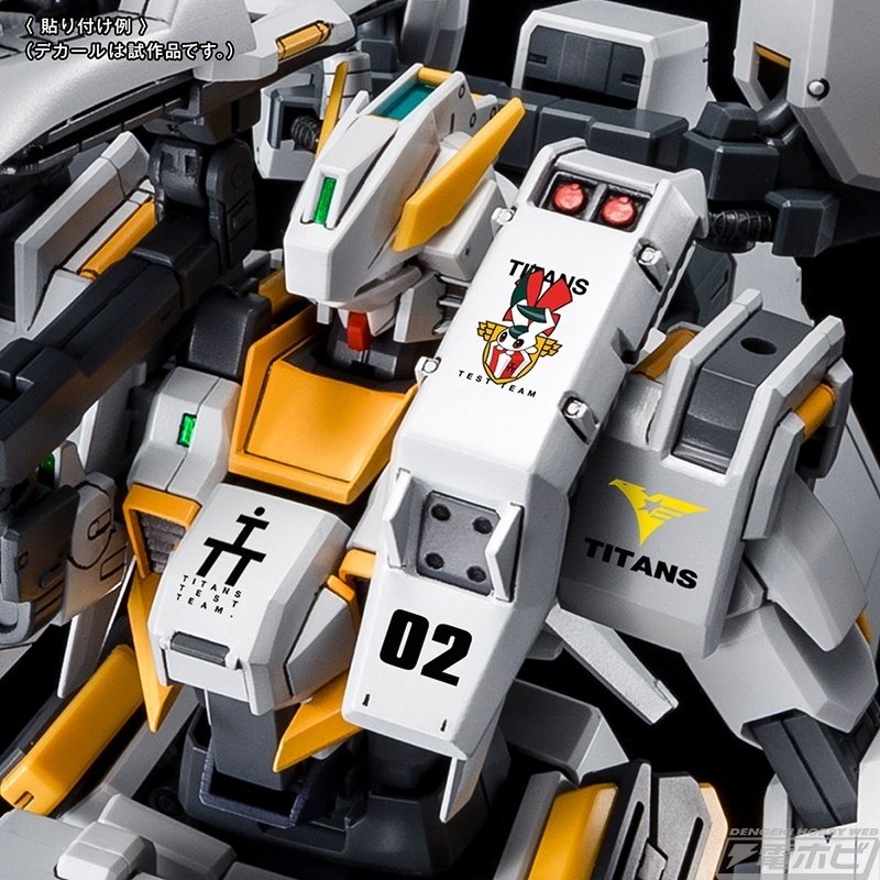 ガンダムデカール AOZ アドバンスオブゼータ A.O.Z.のデカールが登場！ラフでしか存在しなかったあの機体の