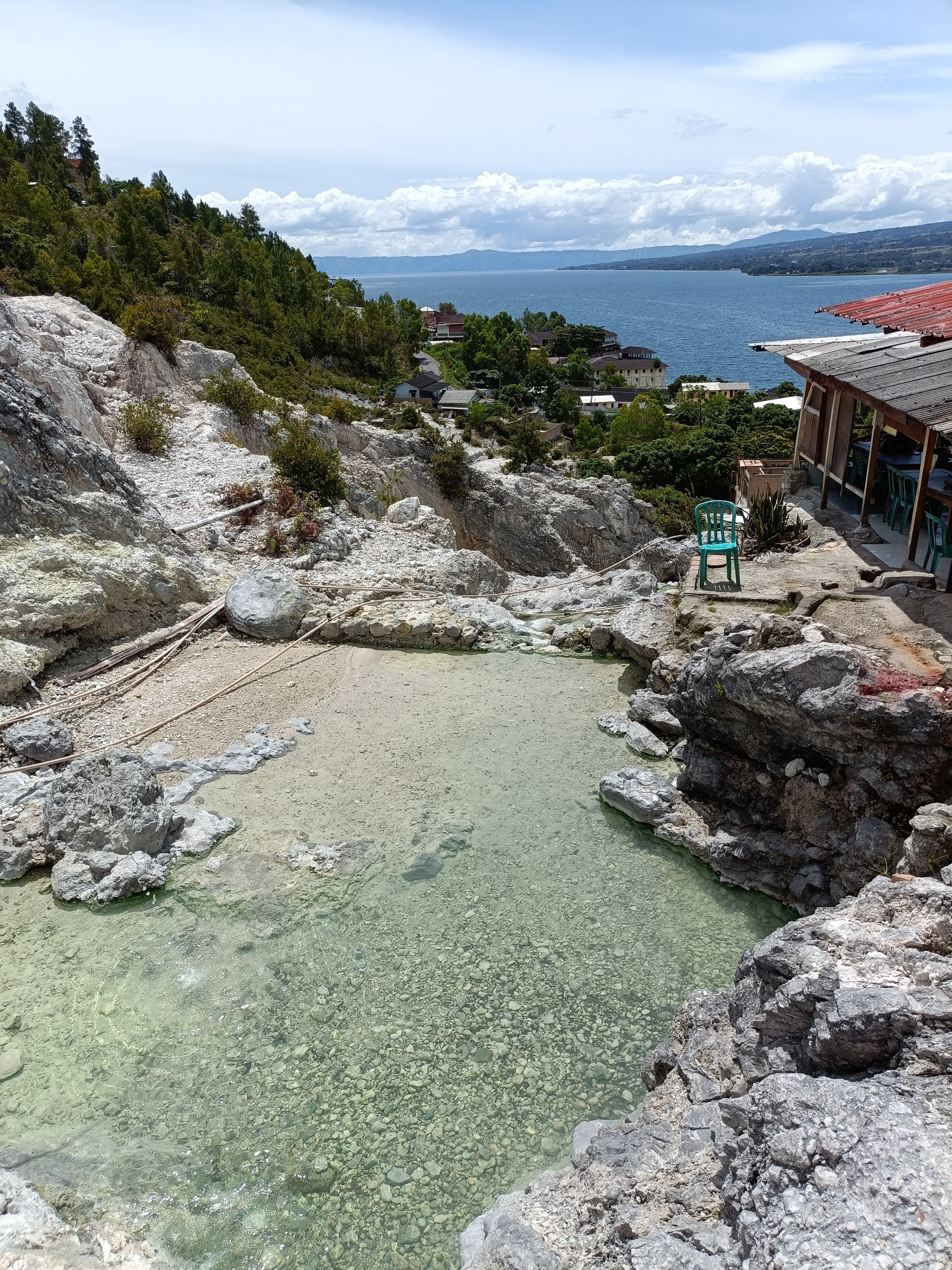 スマトラ島の温泉をめぐる旅 12日目 サモシール島の温泉と