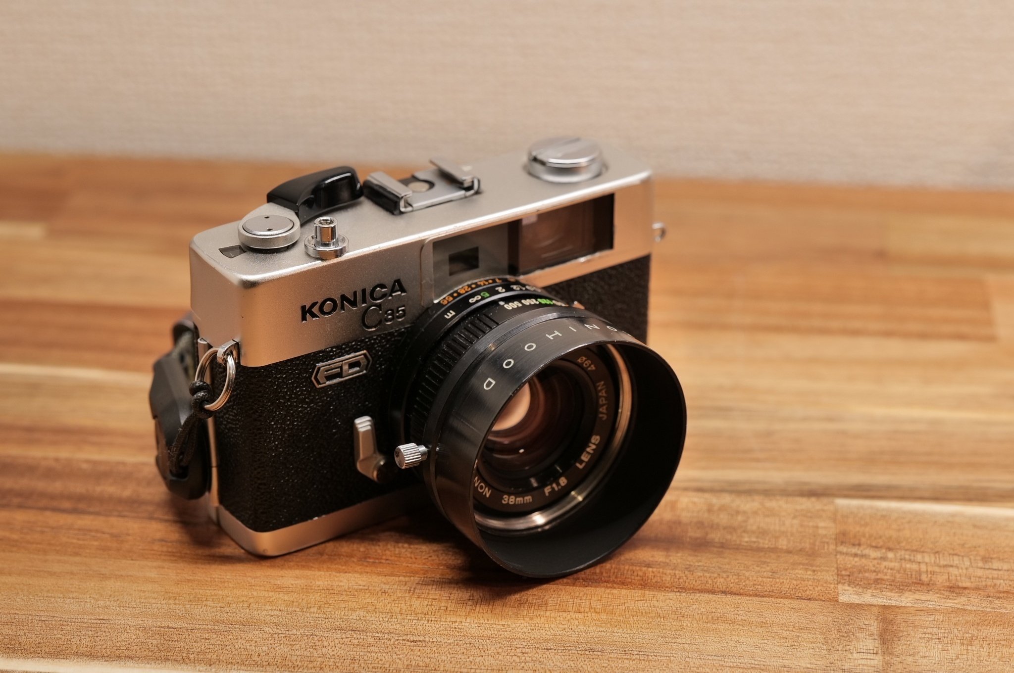 現状品 コニカ KONICA  KONIRAPID-S ケース・フード付き 中古カメラ機材の通販専門店 Antiquary（アンティクアリィ）