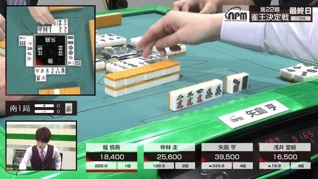 プロ雀士超技巧伝・堀慎吾⑨「バックの仕掛けにドラの発が通せます」文