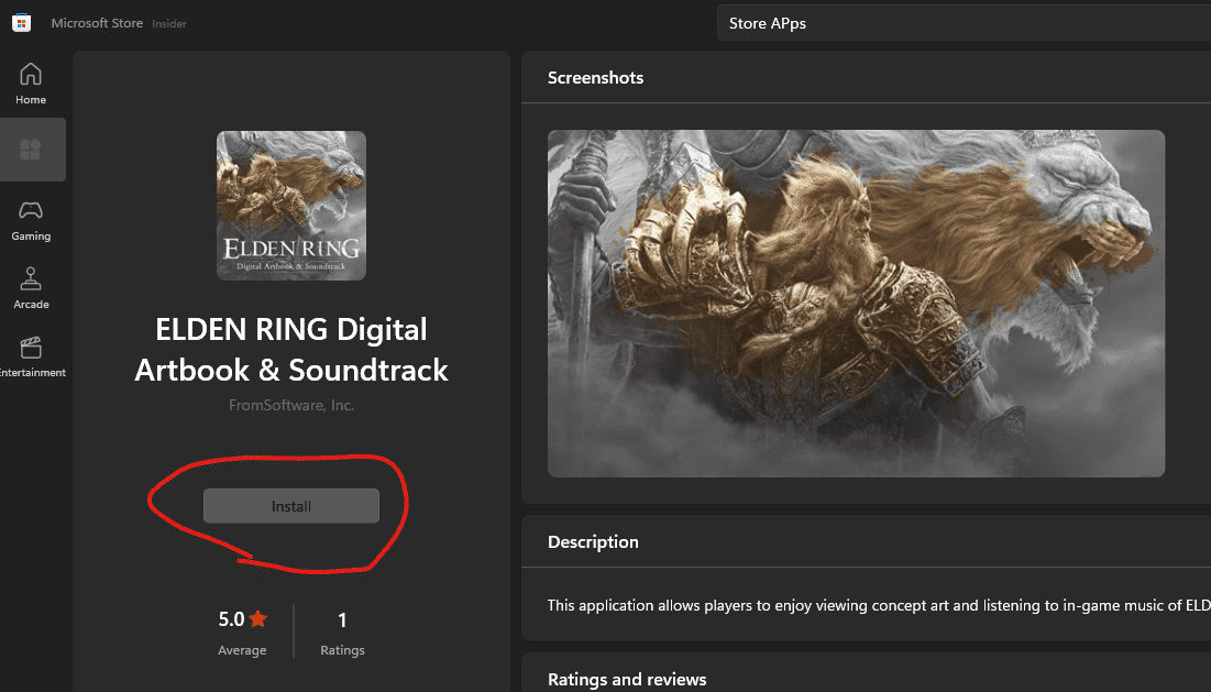 Xbox版 エルデンリング デジタルサウンドトラックのダウンロード方法｜017