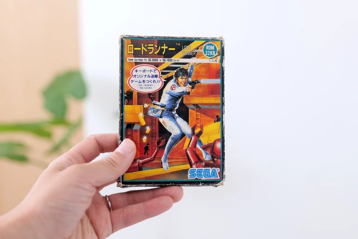 名作ゲーム】SEGA ロードランナー〈monologue50〉｜のりしろ太郎