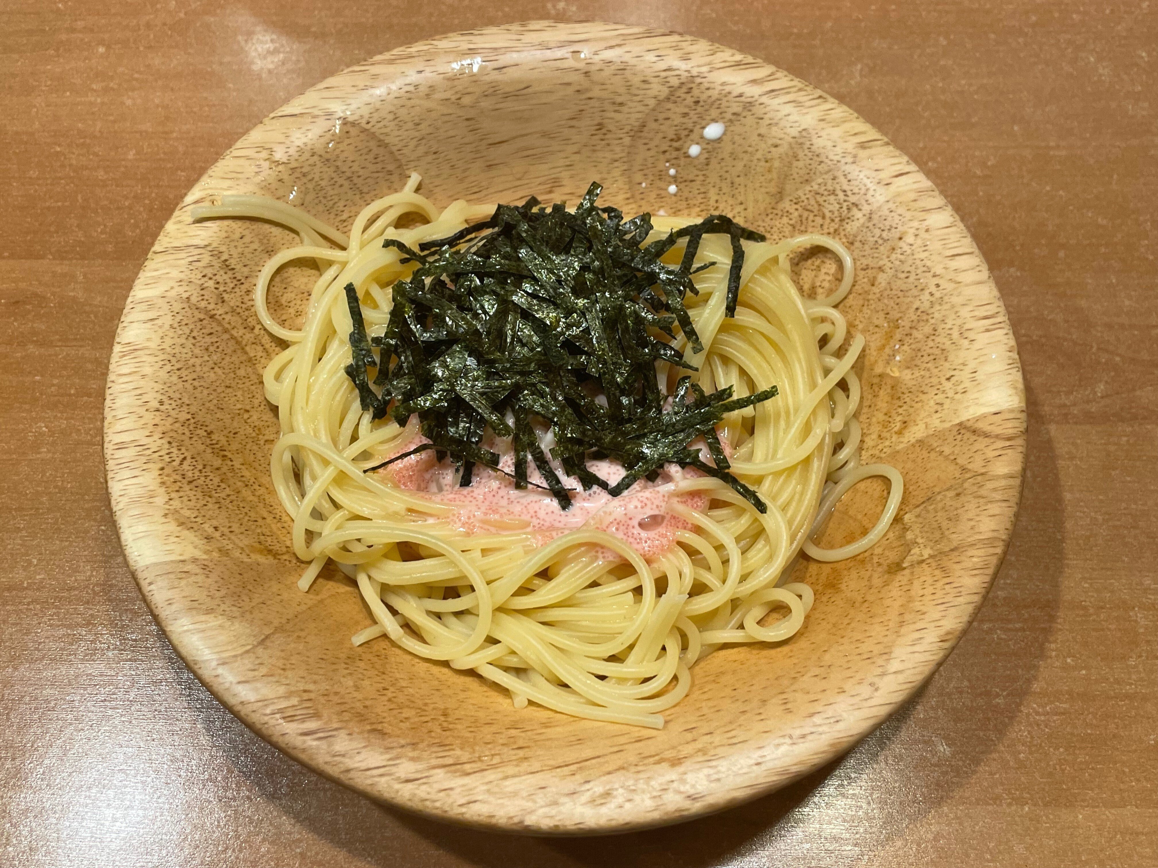 たらこスパゲティ｜小野瀬雅生