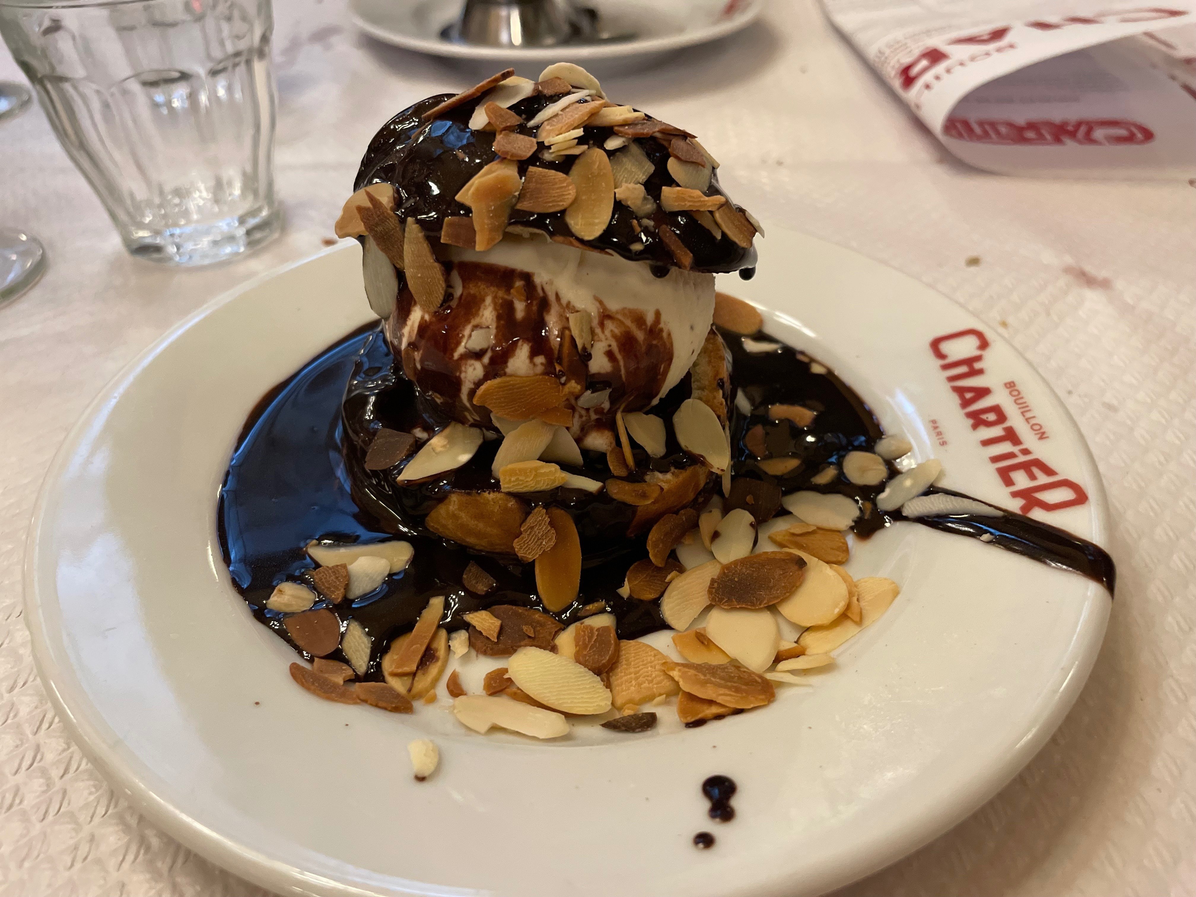 Bouillon Chartier シャルティエ 皿 デザートプレート