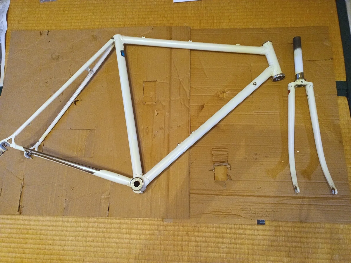 中古 パナソニック アルミロードバイク 74組み