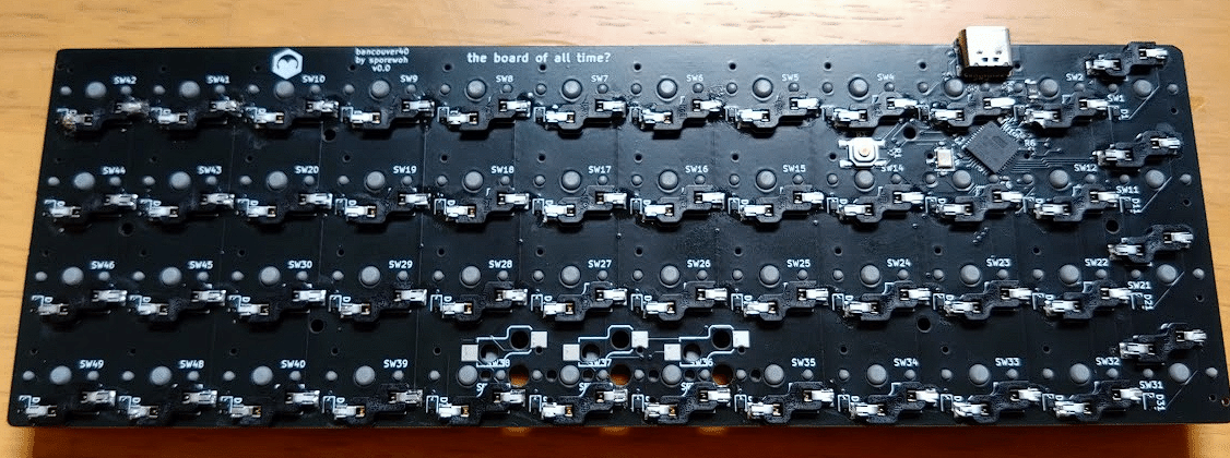 40%キーボードminipeg48 組み立て編｜ヤマカズ