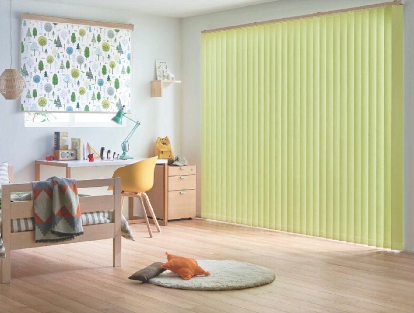 タチカワブラインド ターコイズ ロールスクリーン 腰高窓 180x120cm