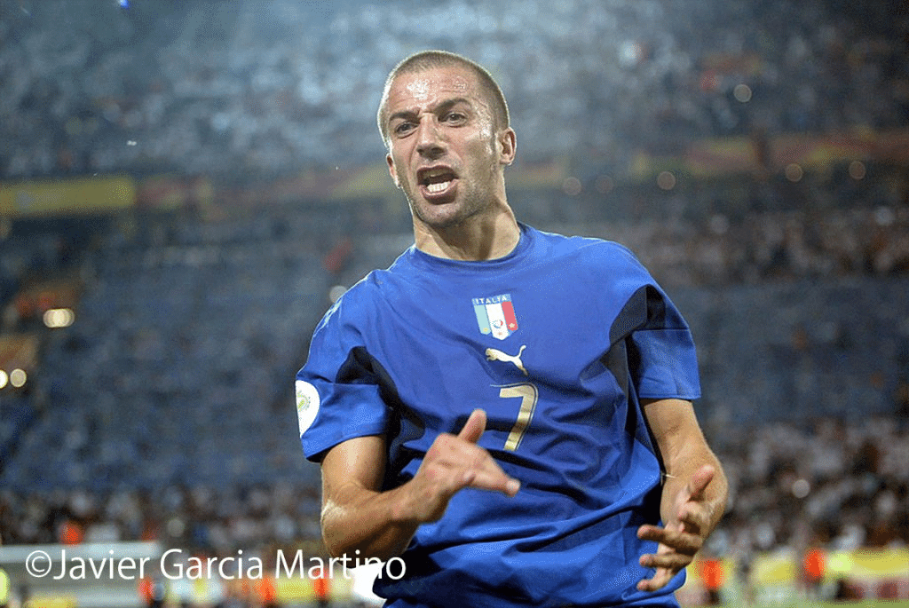 W杯2006ドイツ大会 イタリア代表 デルピエロ アウェイ ゲーム